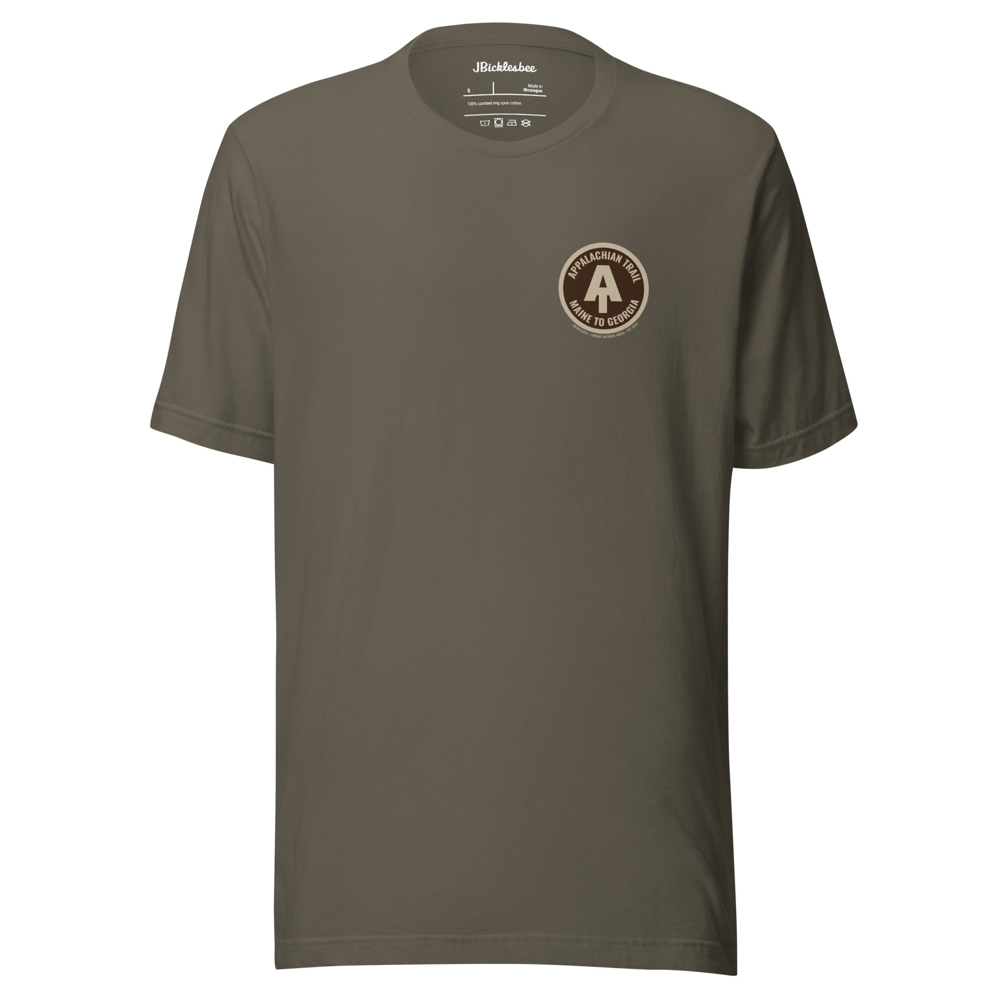 Appalachian Trail Maine to Georgia T-shirt Army