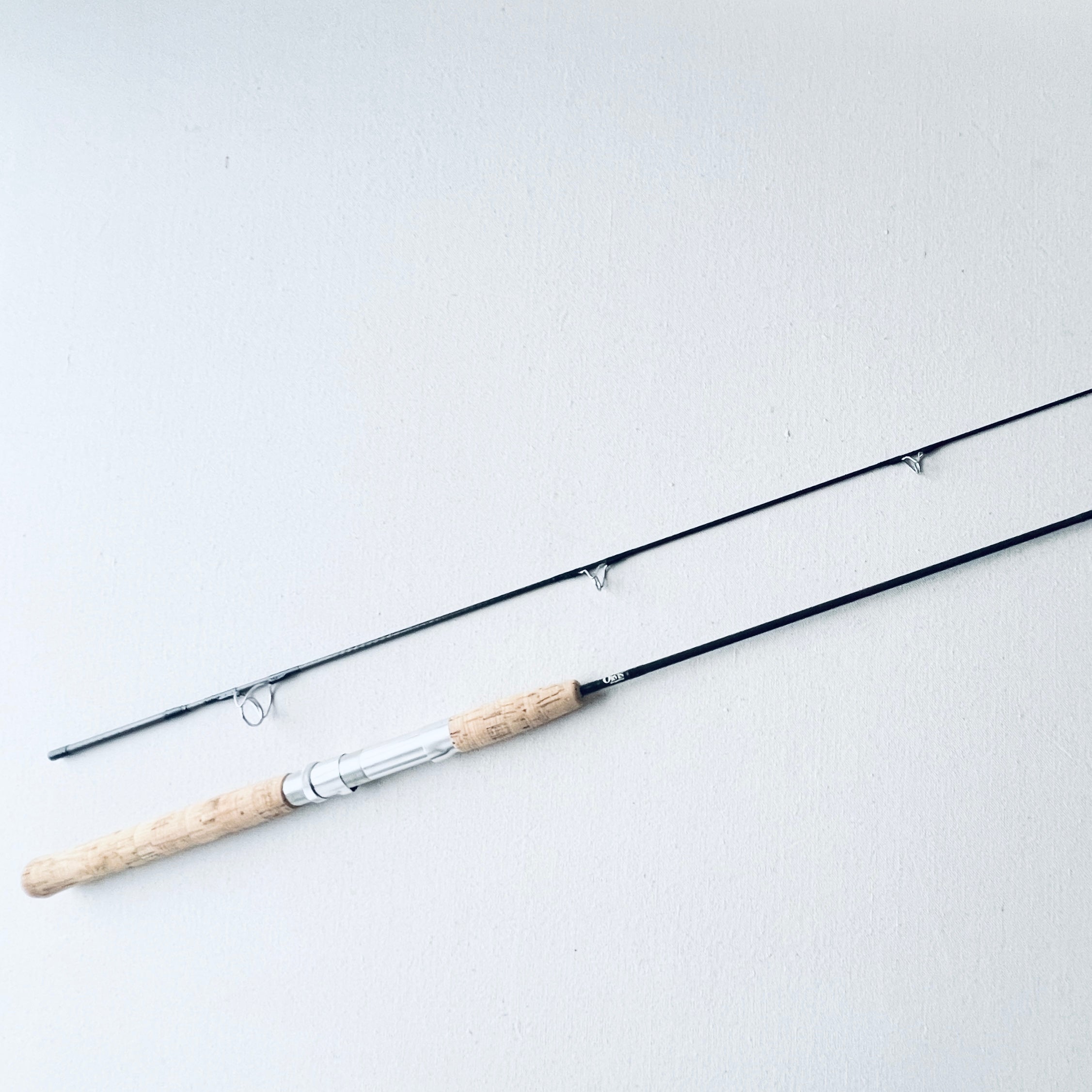 Orvis 0380 Graphite Spinning Rod 6 1/2 foot section close view