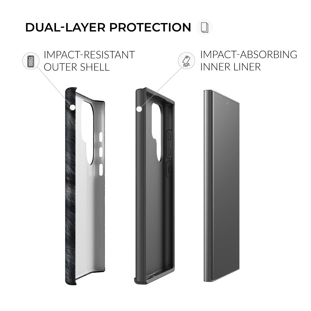 black bear huhter dual-layered protection Samsung case