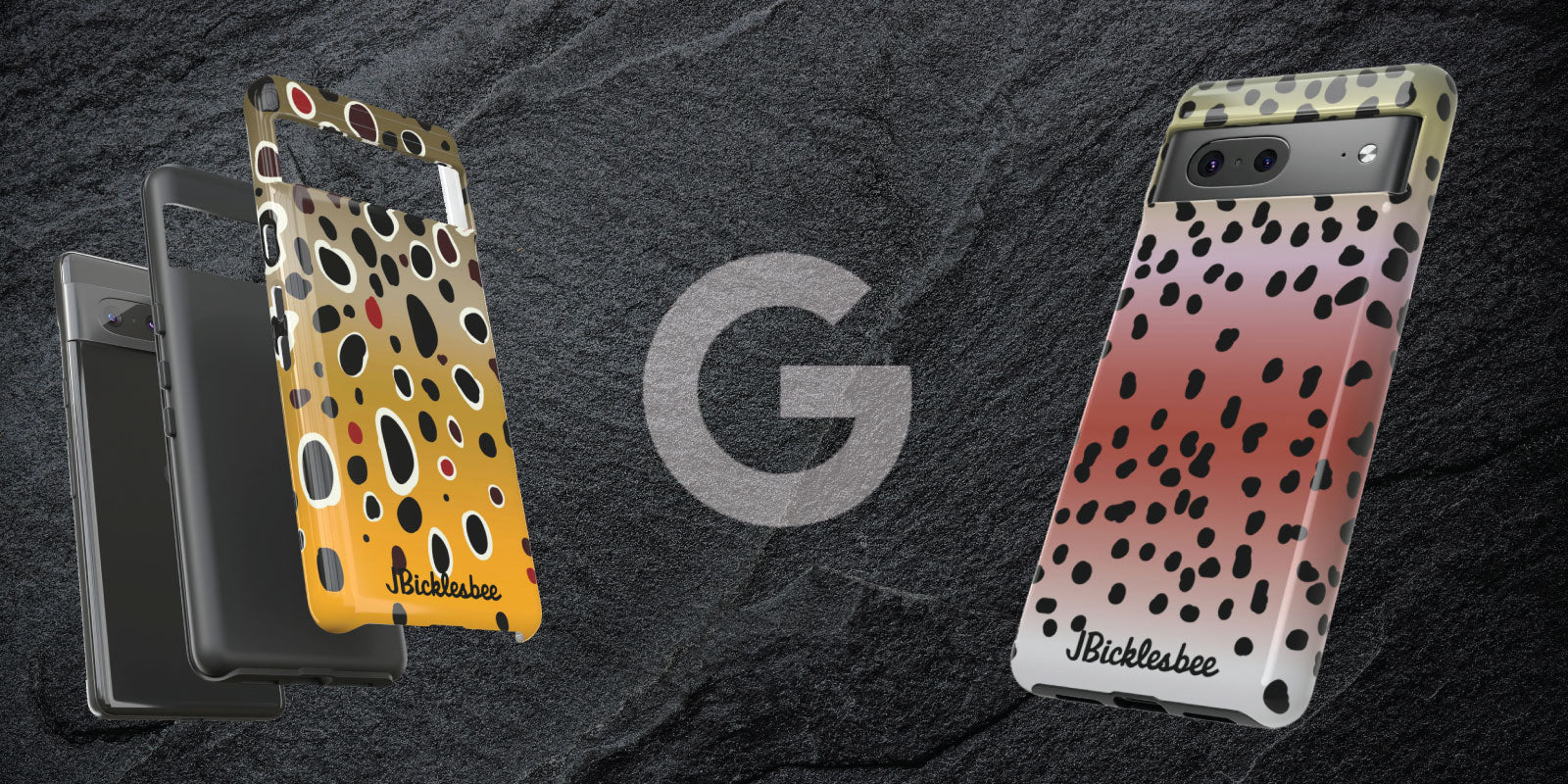 fishing pixel tough phone cases