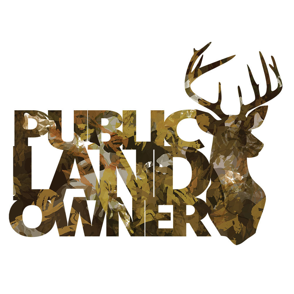 Public Land Owner T-shirt design
