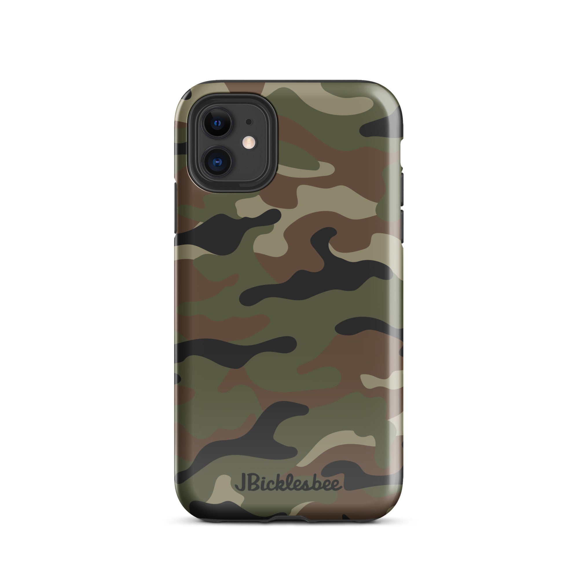 Retro Woodland Recon Camo iPhone Tough Case
