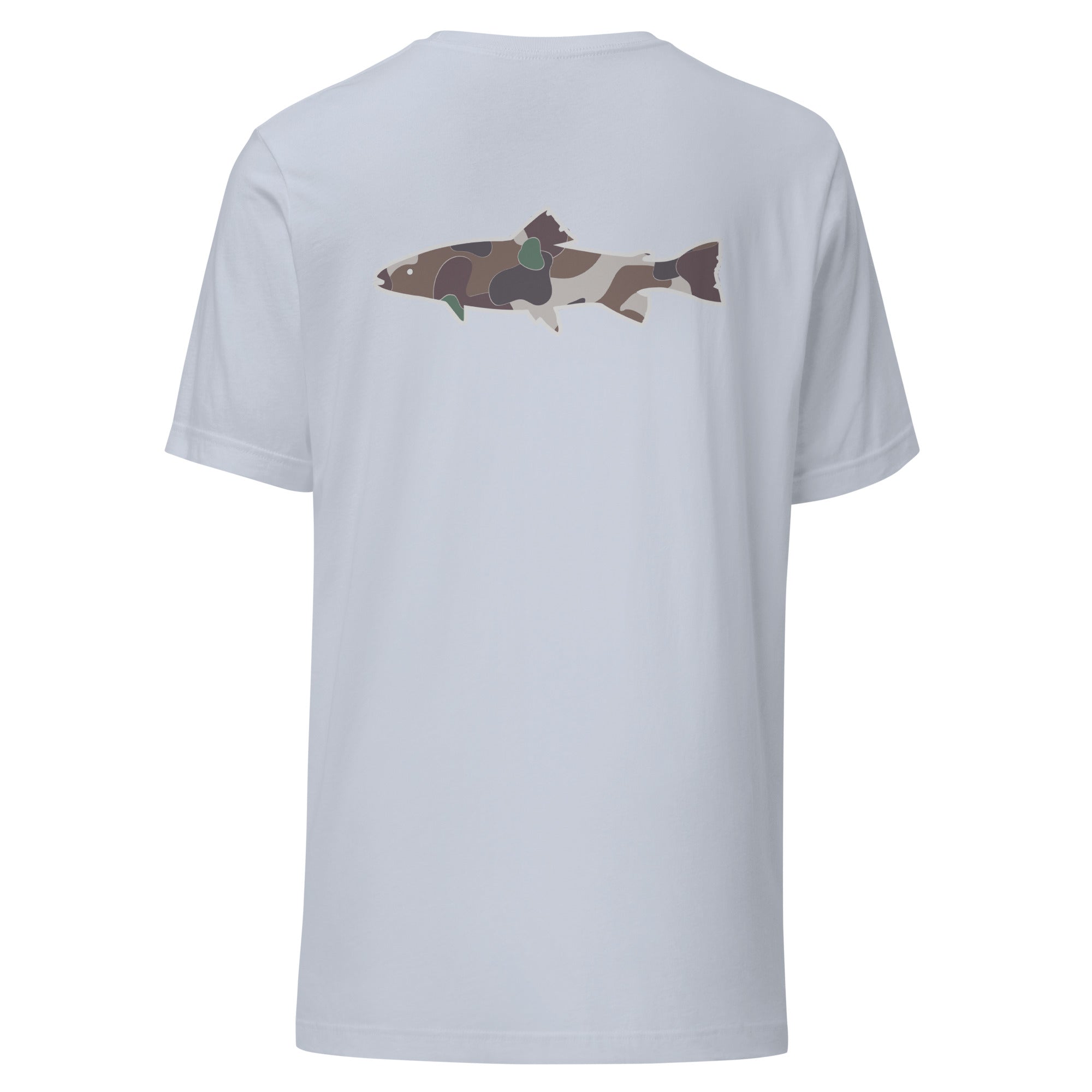 The Tactical Trout T-shirt light blue