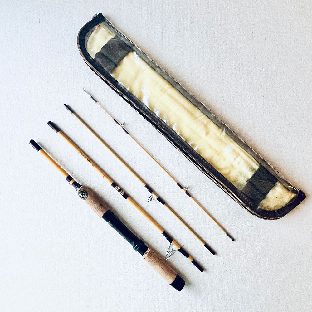 vintage Wright & McGill Feather Light ultralight spinning rod