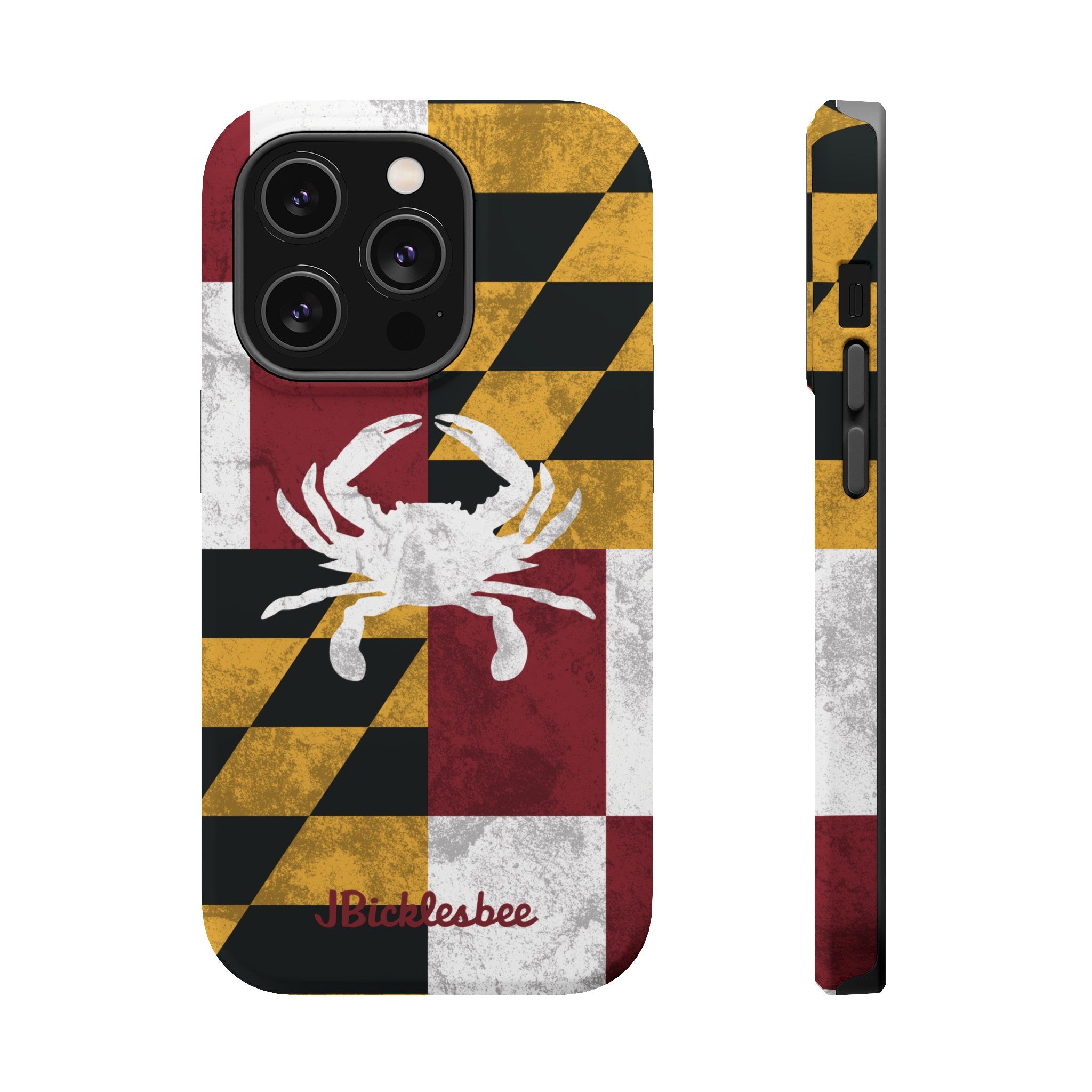 Maryland Flag Crab MagSafe iPhone Case