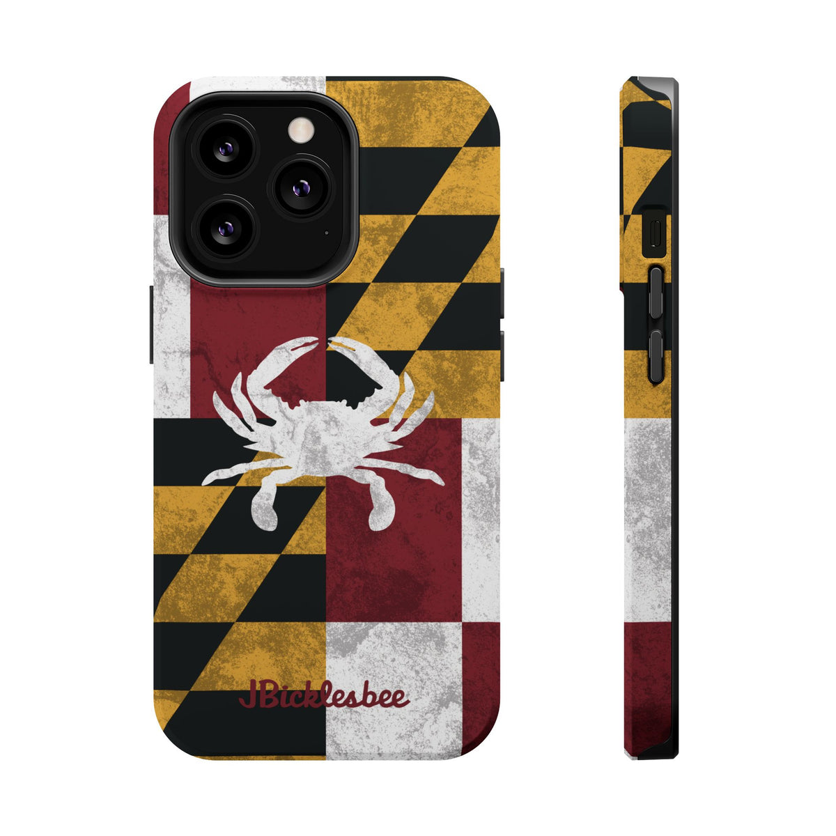 Maryland Flag Crab MagSafe iPhone Case