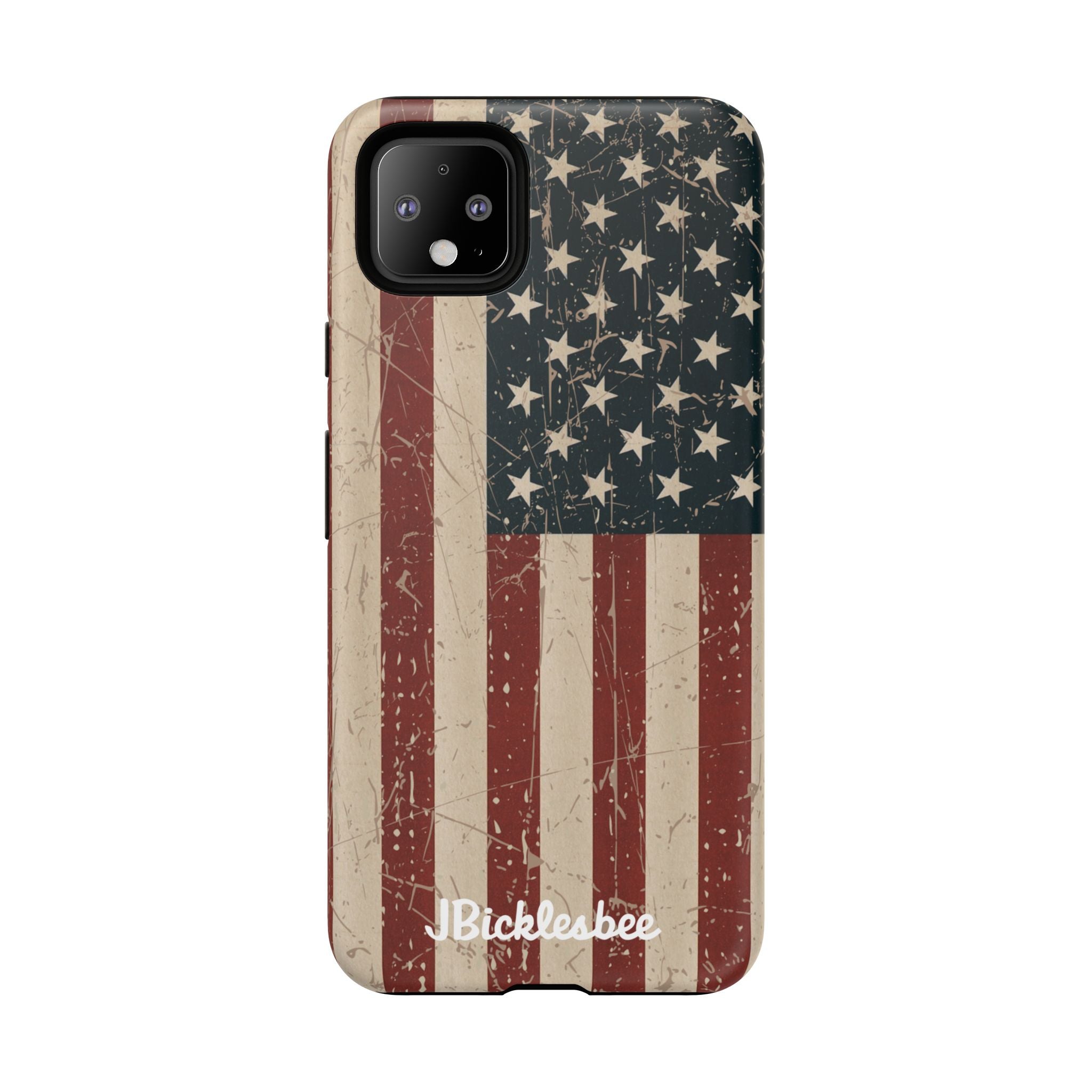Old Glory American Flag Pixel Tough Case