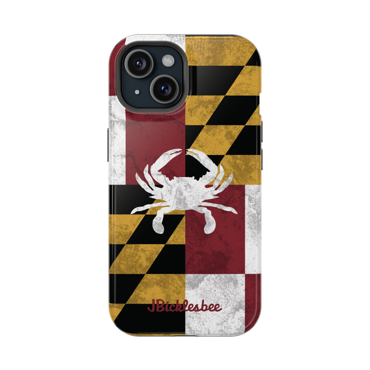 Maryland Flag Crab MagSafe iPhone Case
