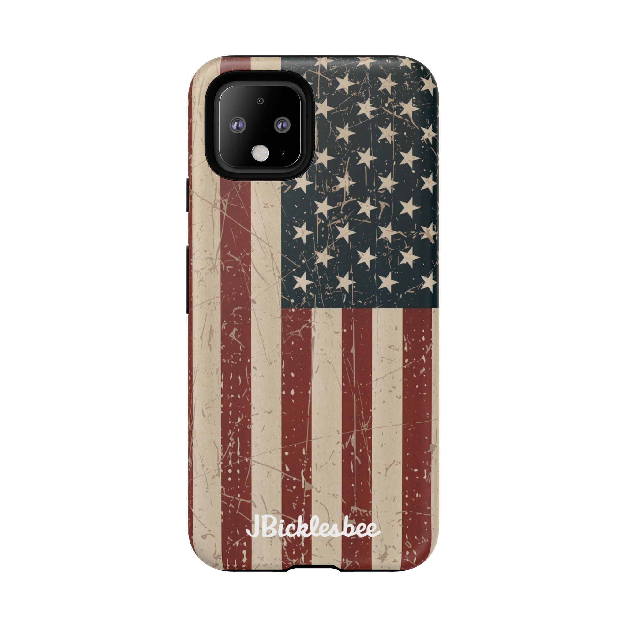 Old Glory American Flag Pixel Tough Case
