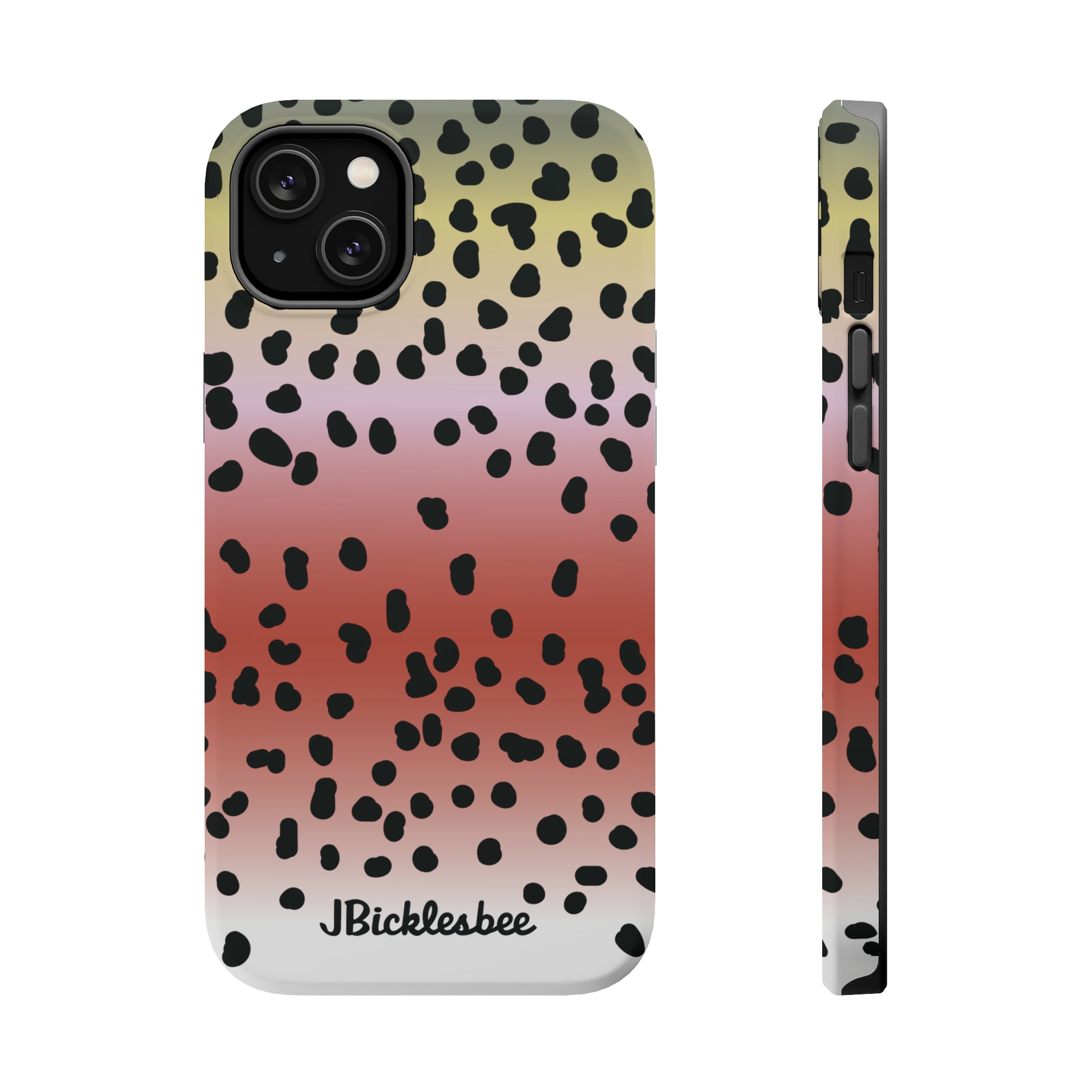 Rainbow Trout Pattern MagSafe iPhone Case