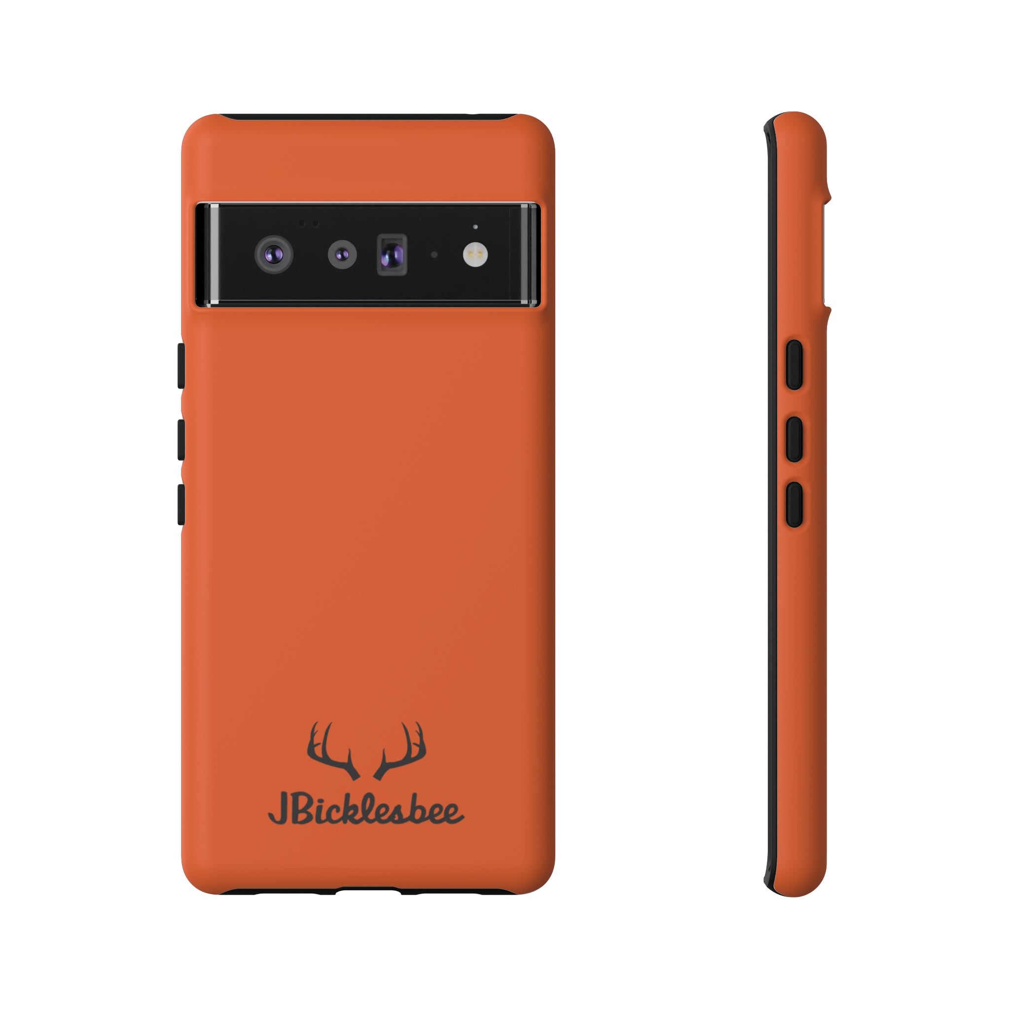 Blaze Orange Hunter Pixel Case