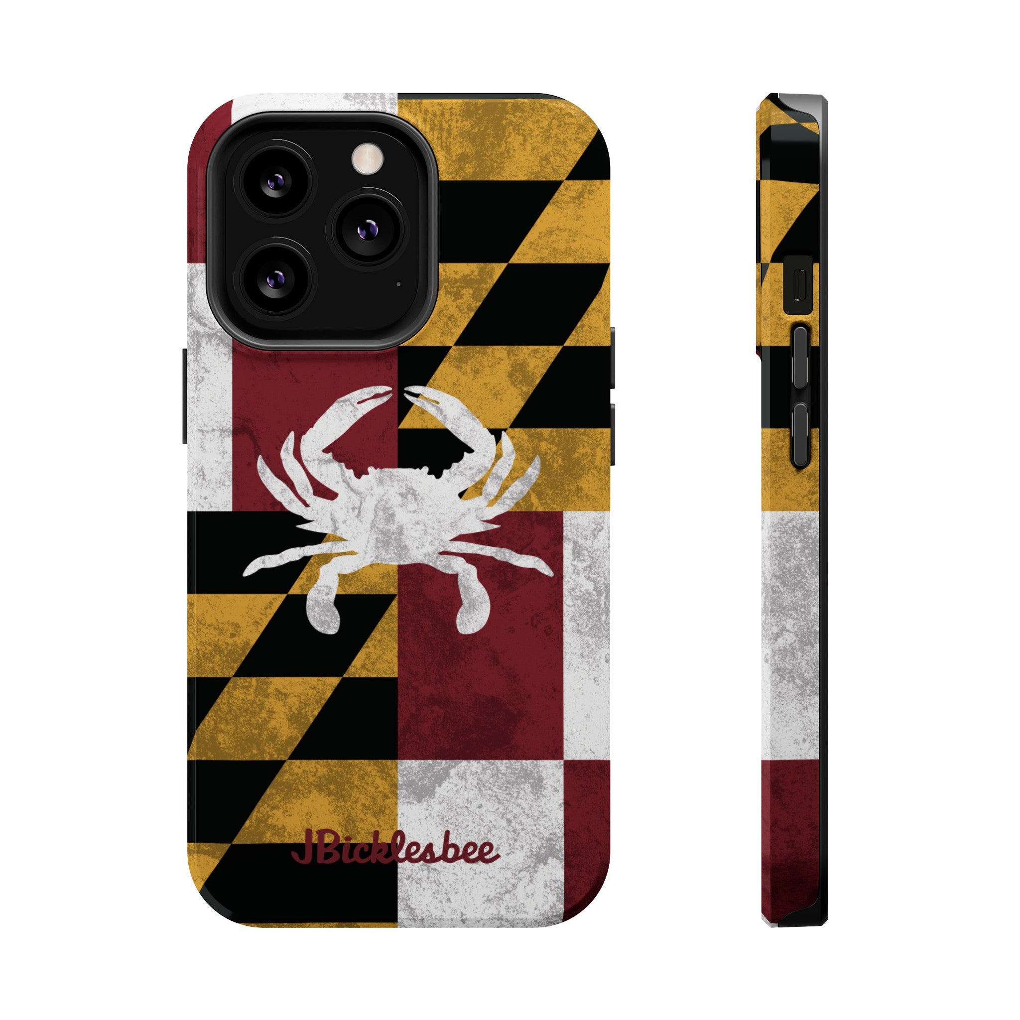 Maryland Flag Crab MagSafe iPhone Case
