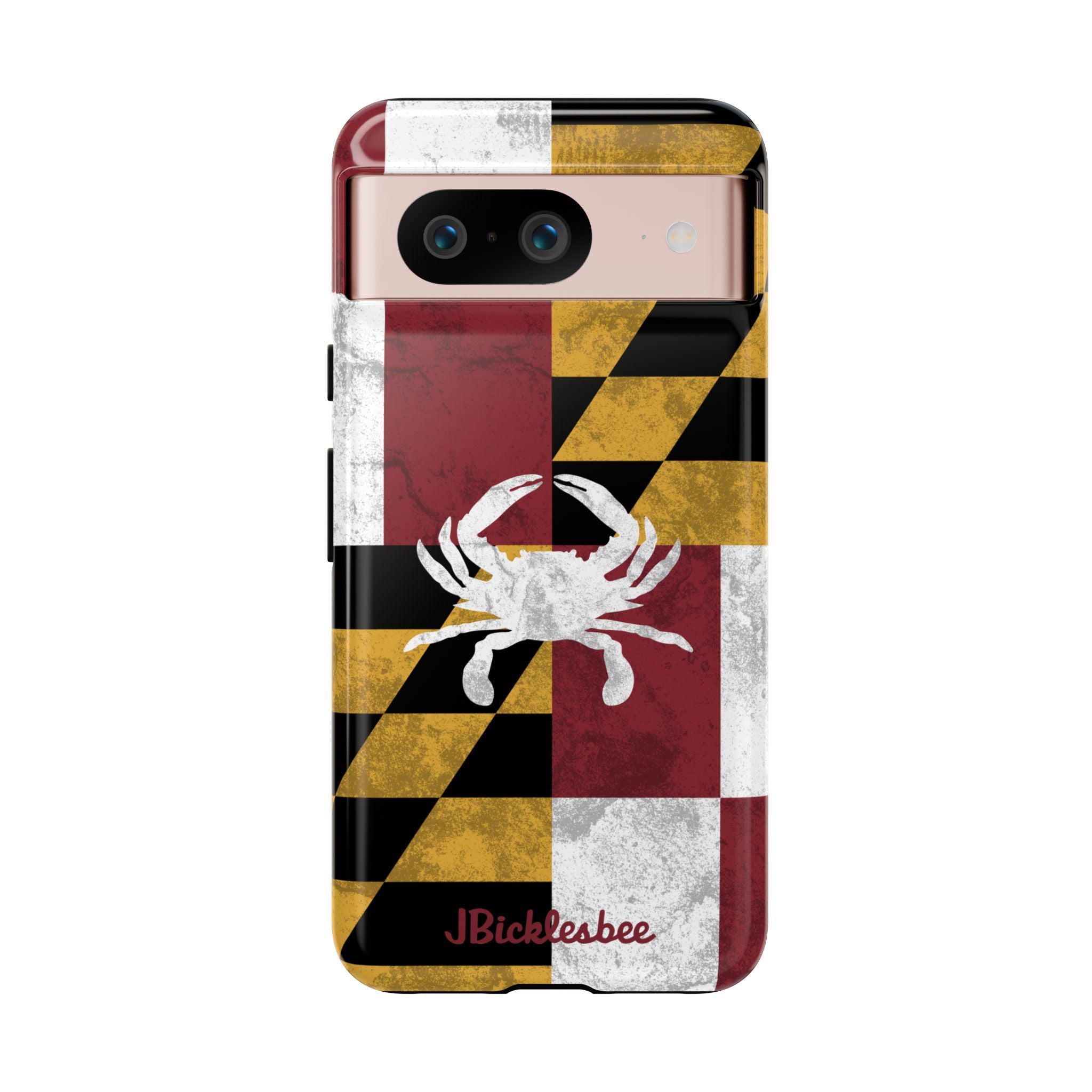 Maryland Flag Crab Pixel Tough Case