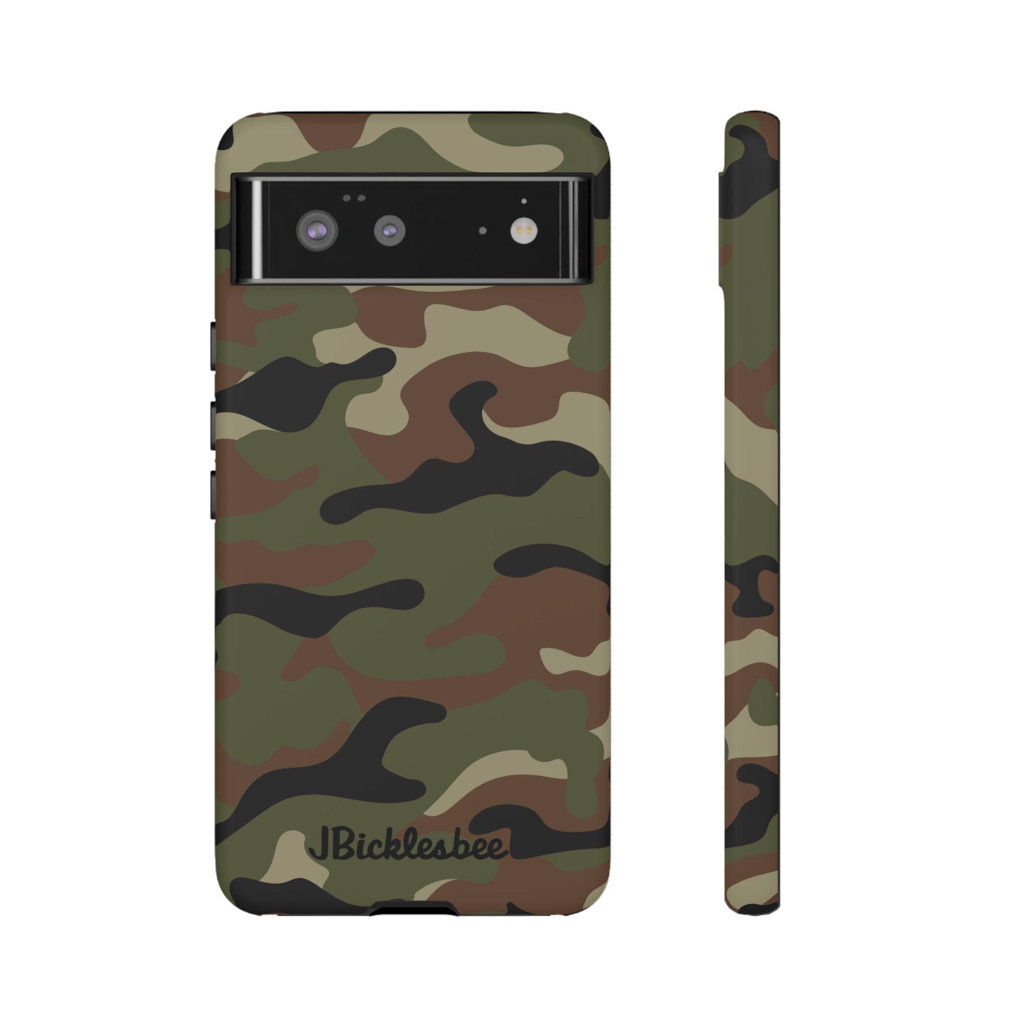 Retro Woodland Recon Camo Pixel Tough Case