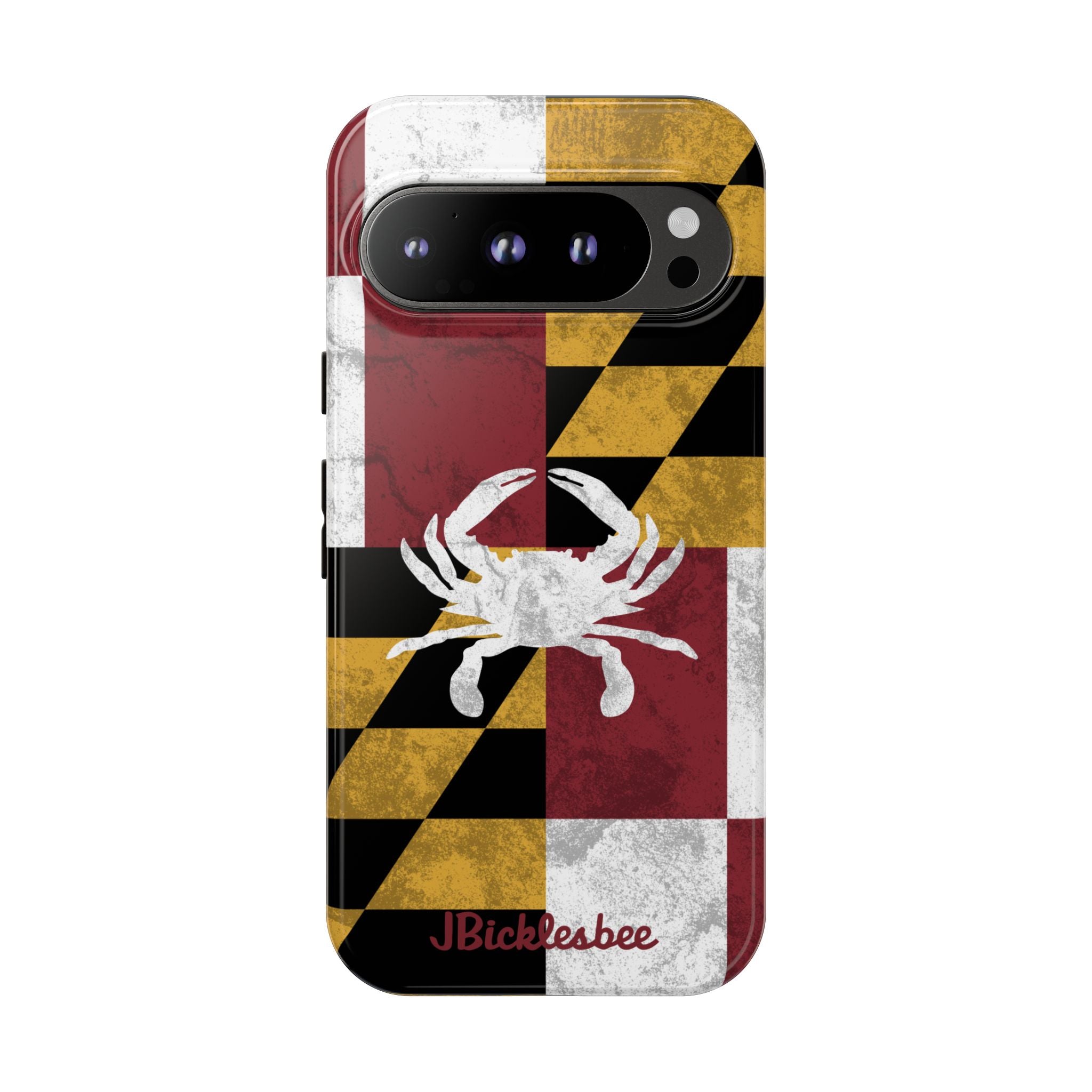 Maryland Flag Crab Pixel Tough Case