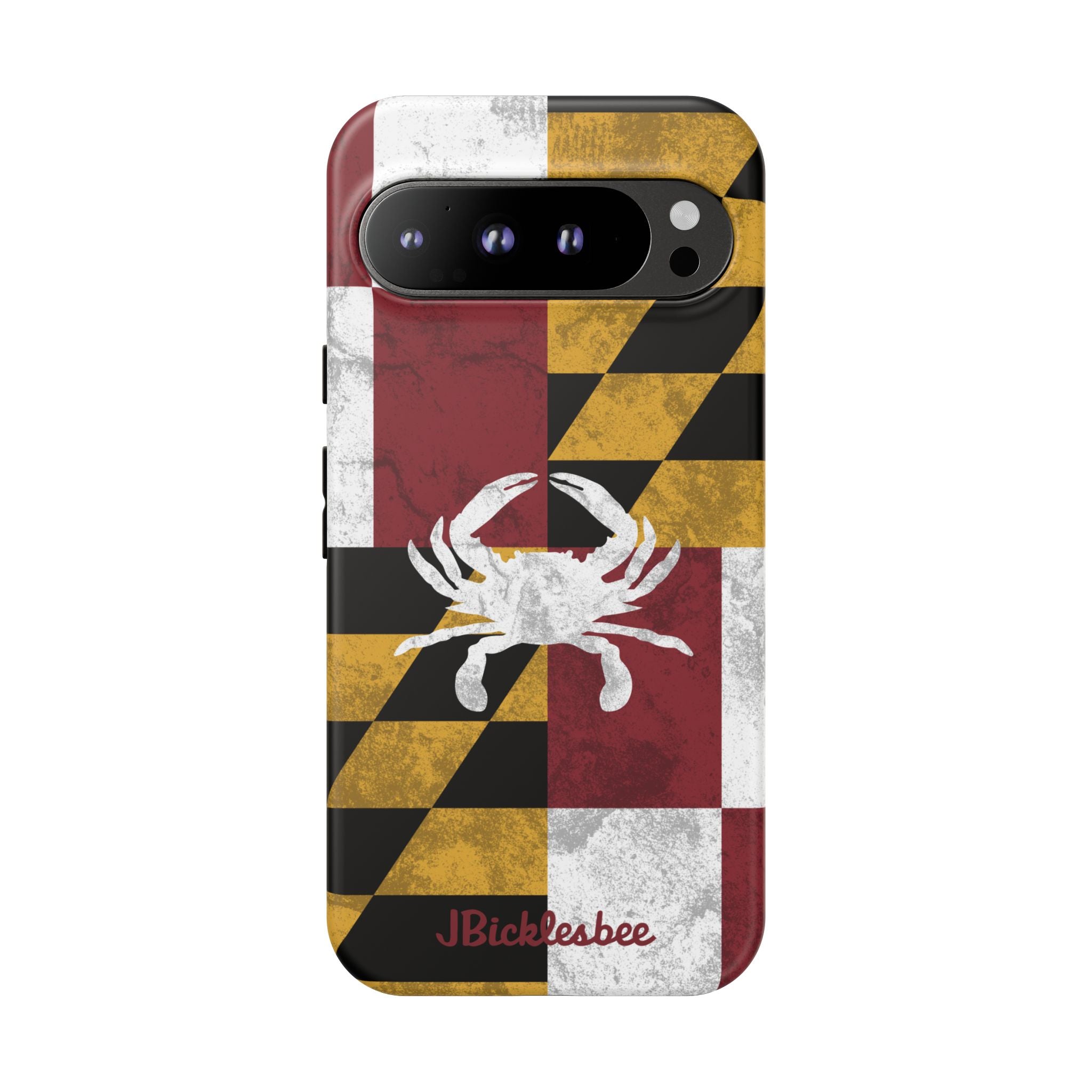 Maryland Flag Crab Pixel Tough Case
