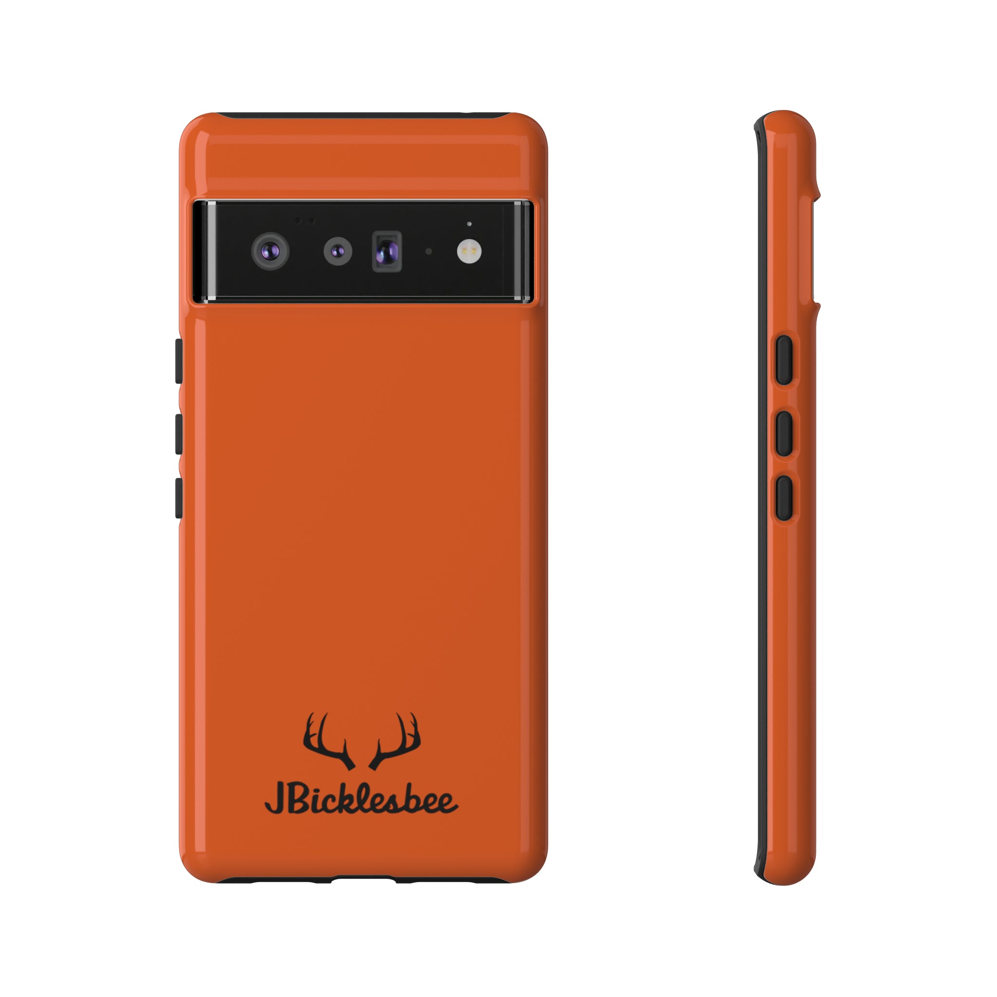 Blaze Orange Hunter Pixel Case