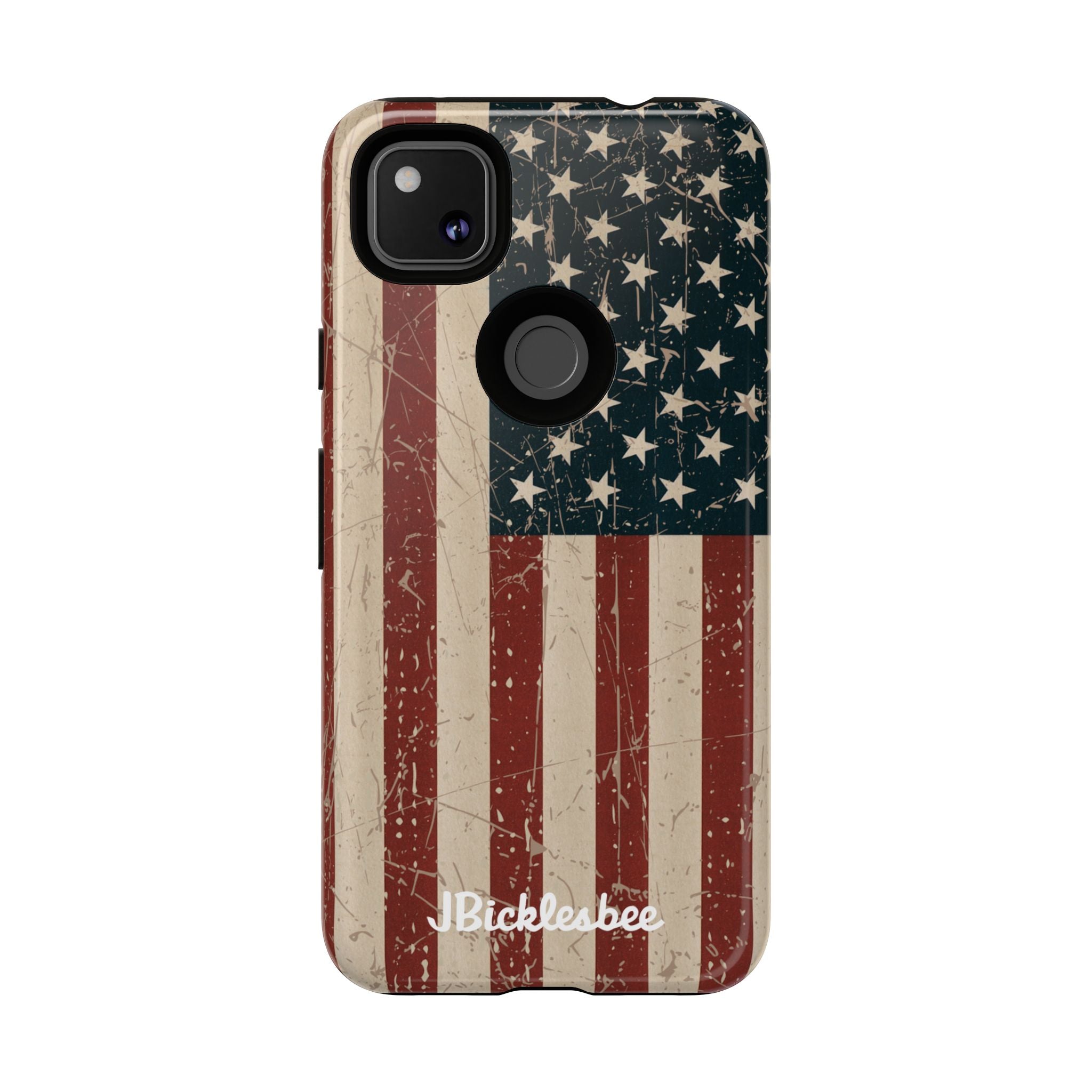 Old Glory American Flag Pixel Tough Case