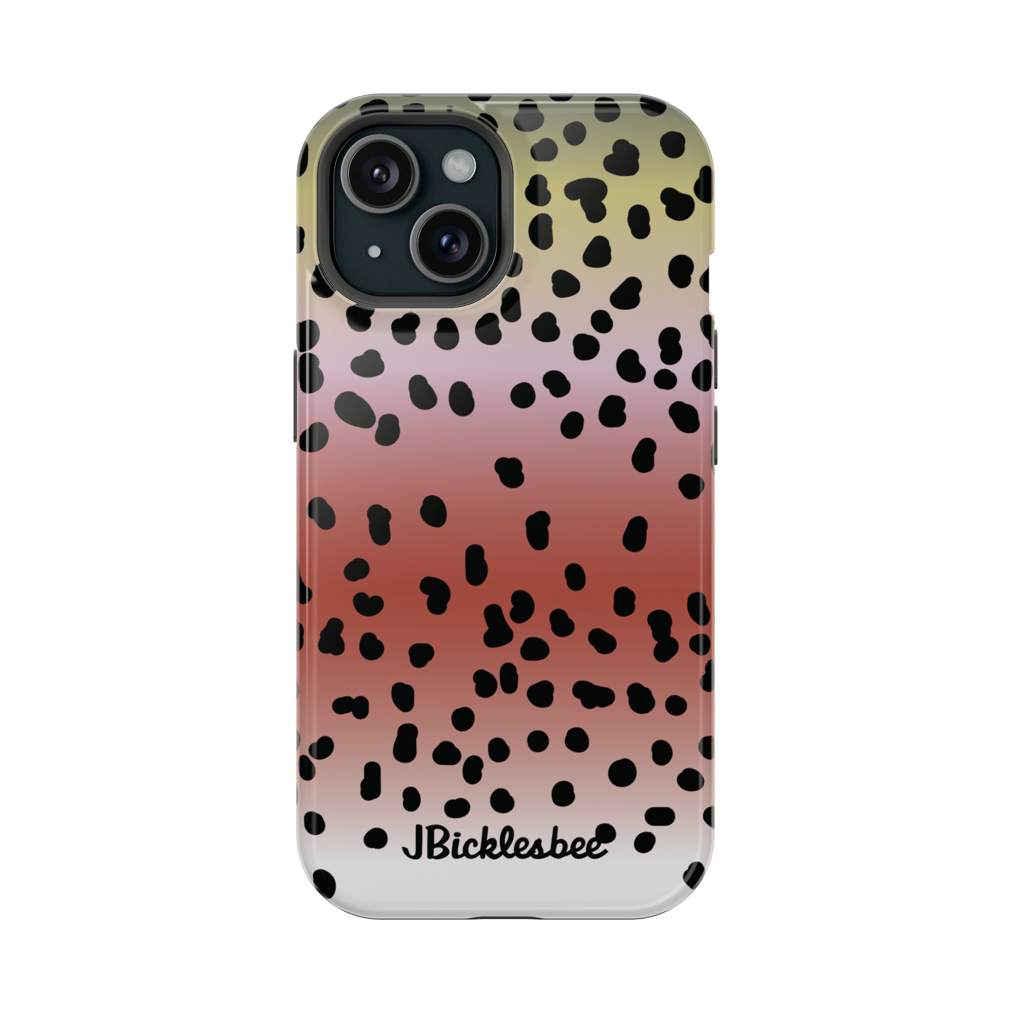 Rainbow Trout Pattern MagSafe iPhone Case