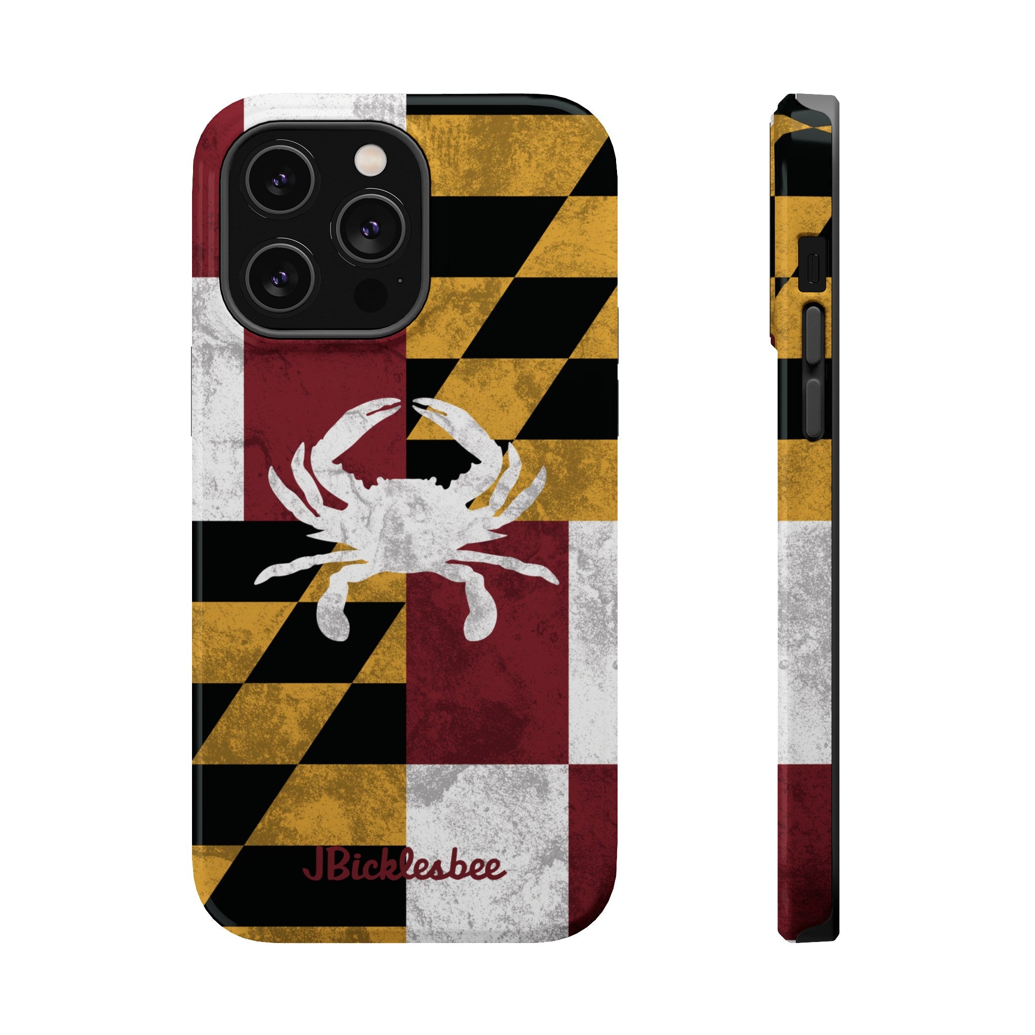 Maryland Flag Crab MagSafe iPhone Case