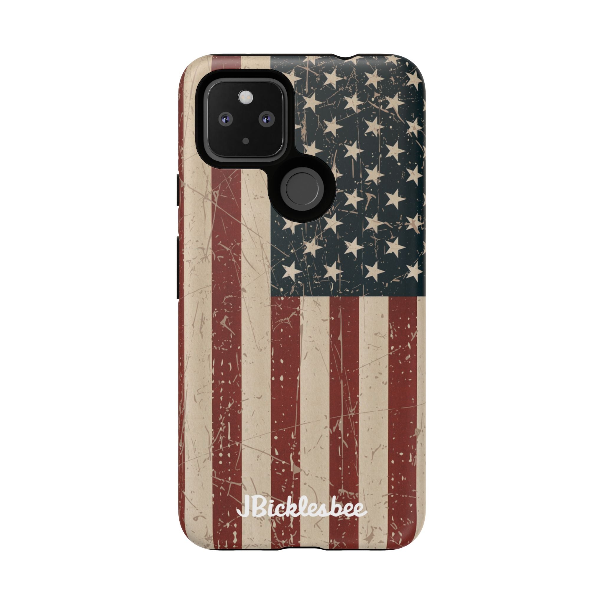 Old Glory American Flag Pixel Tough Case