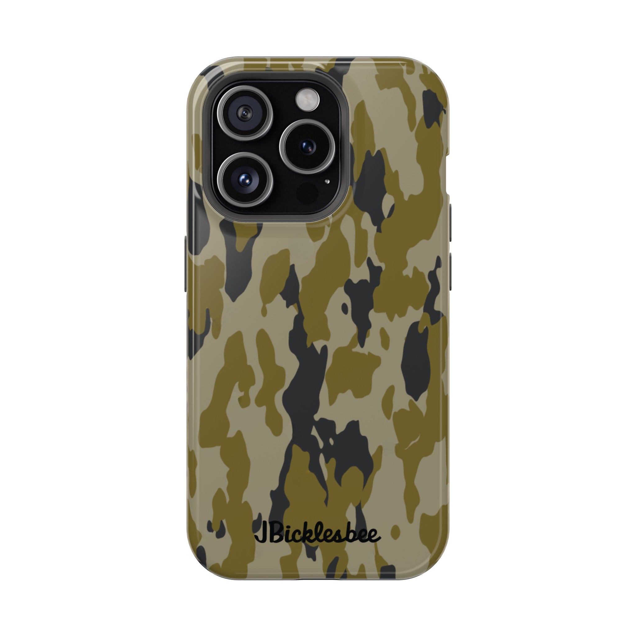 Retro Bark Camo MagSafe Tough iPhone Case