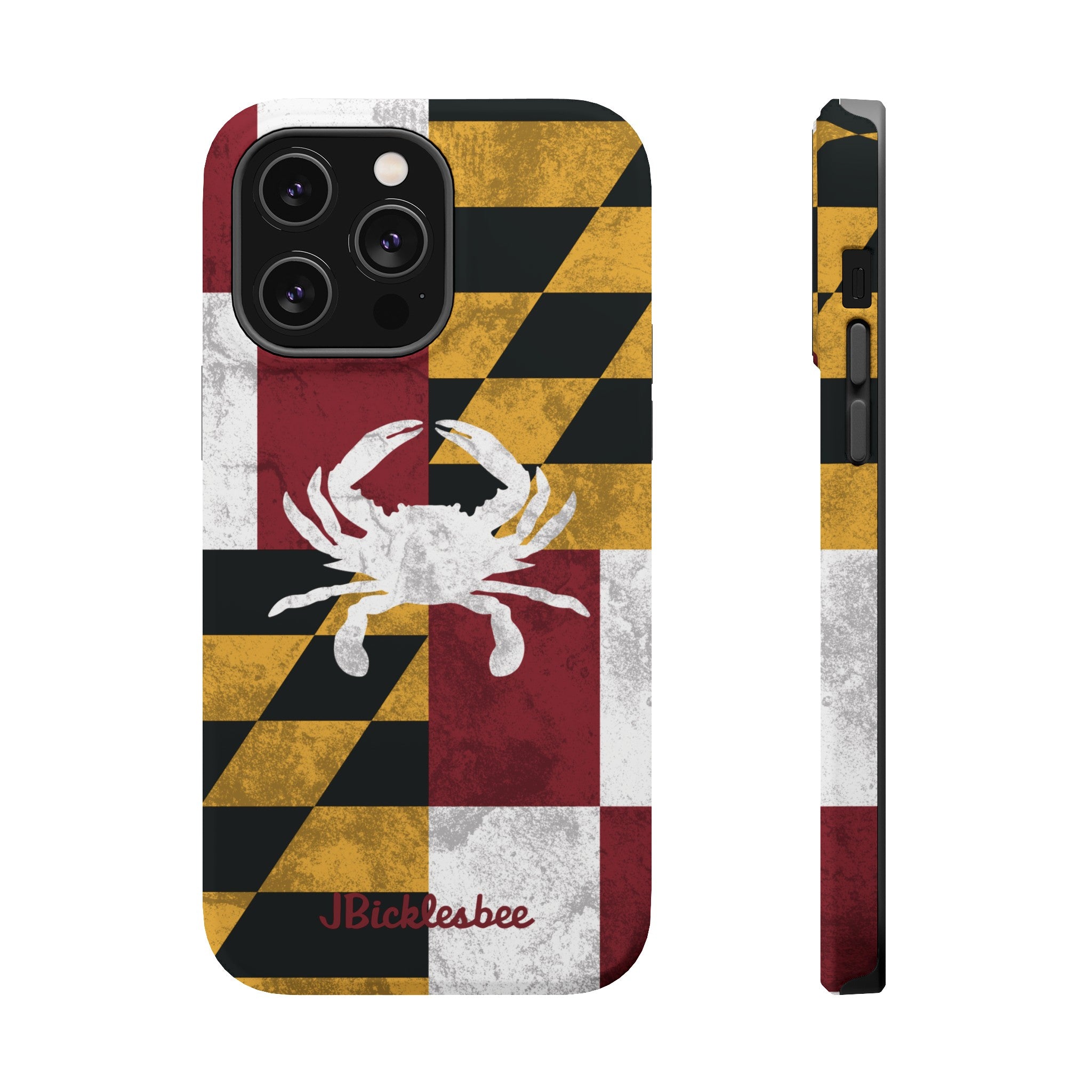 Maryland Flag Crab MagSafe iPhone Case