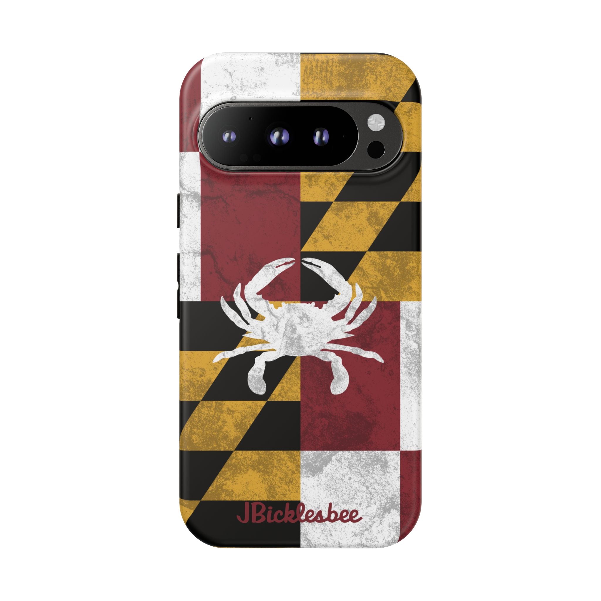 Maryland Flag Crab Pixel Tough Case