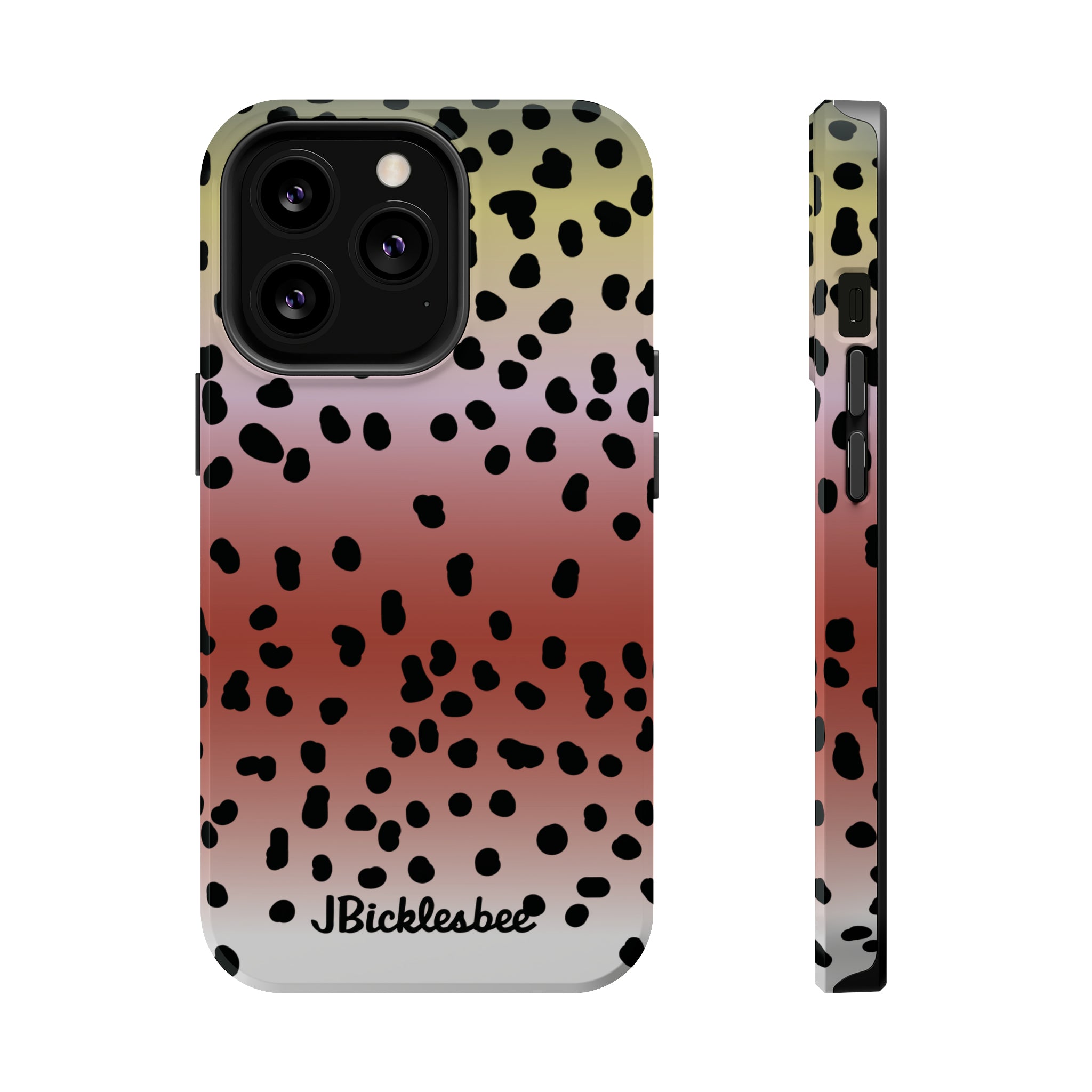 Rainbow Trout Pattern MagSafe iPhone Case