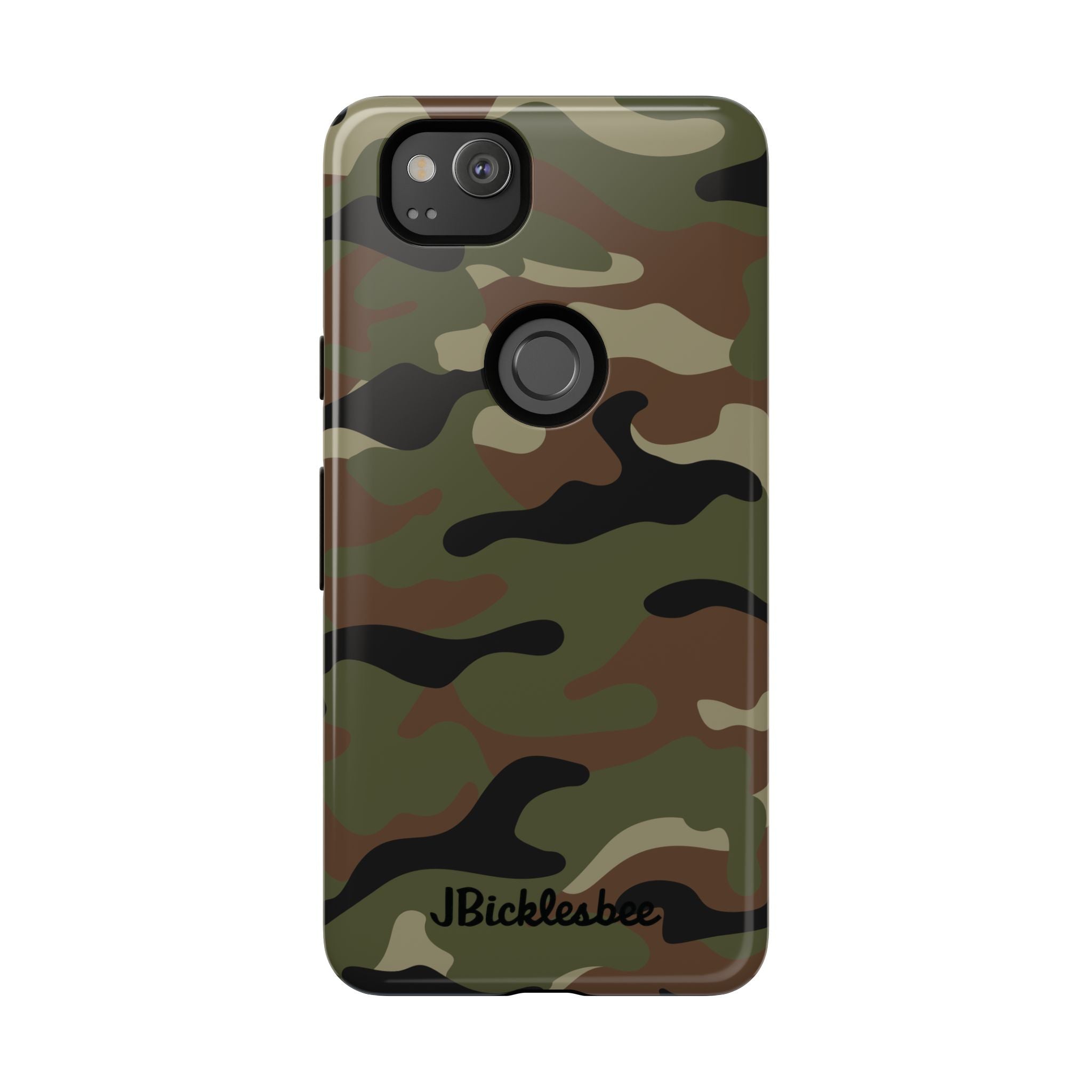 Retro Woodland Recon Camo Pixel Tough Case
