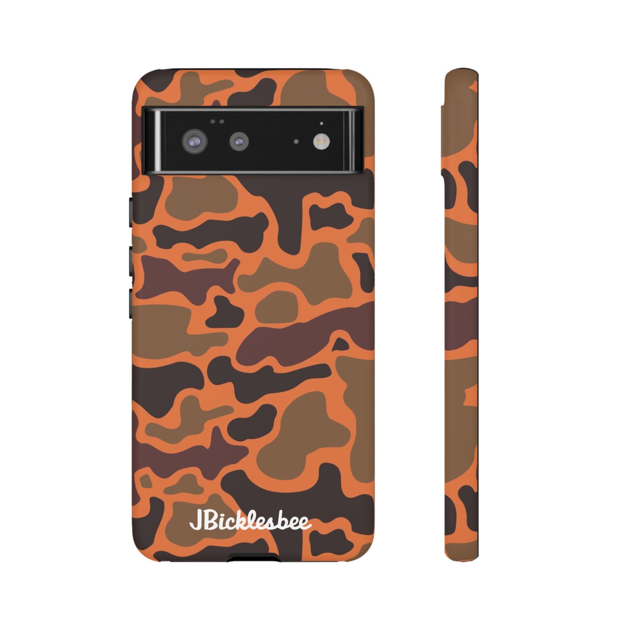 Retro Hunter Safety Camo Pixel Tough Case