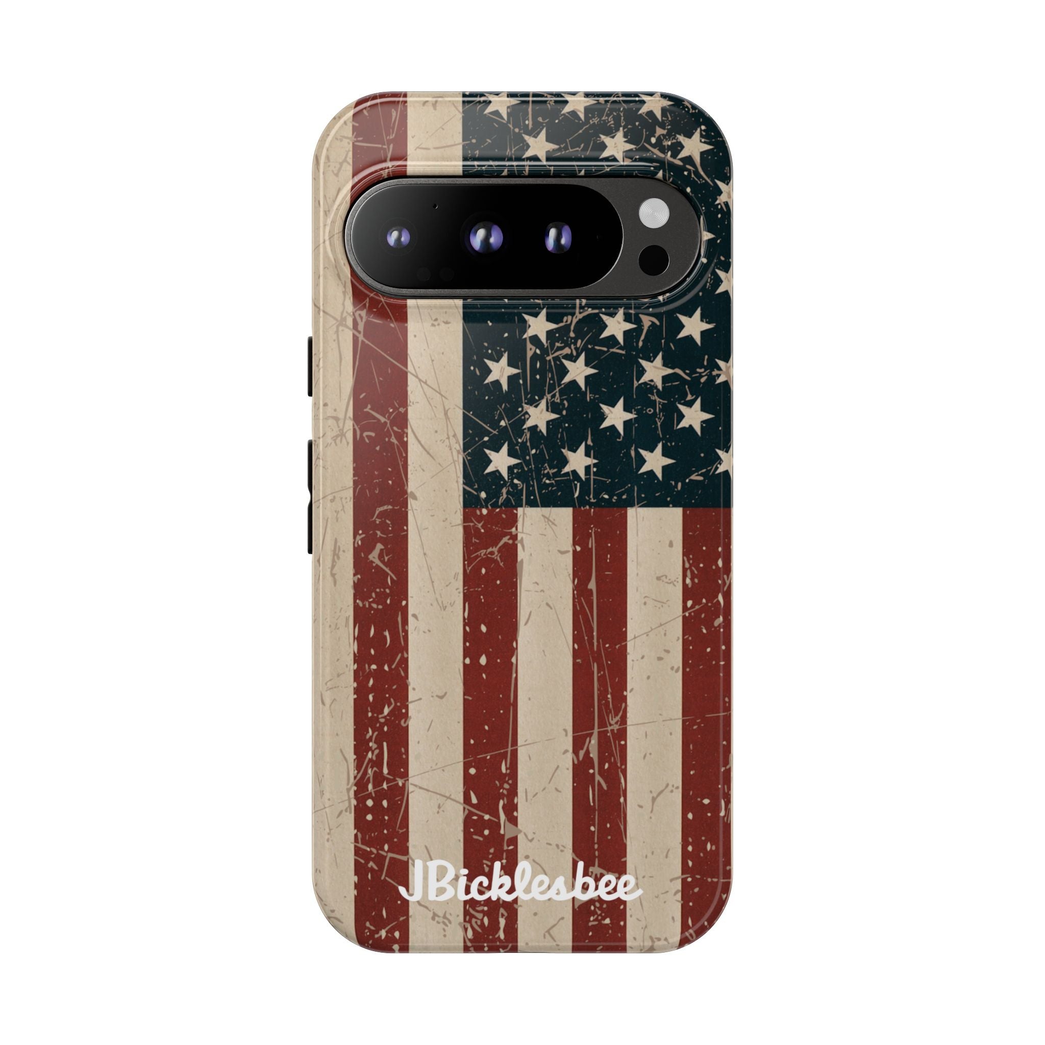 Old Glory American Flag Pixel Tough Case