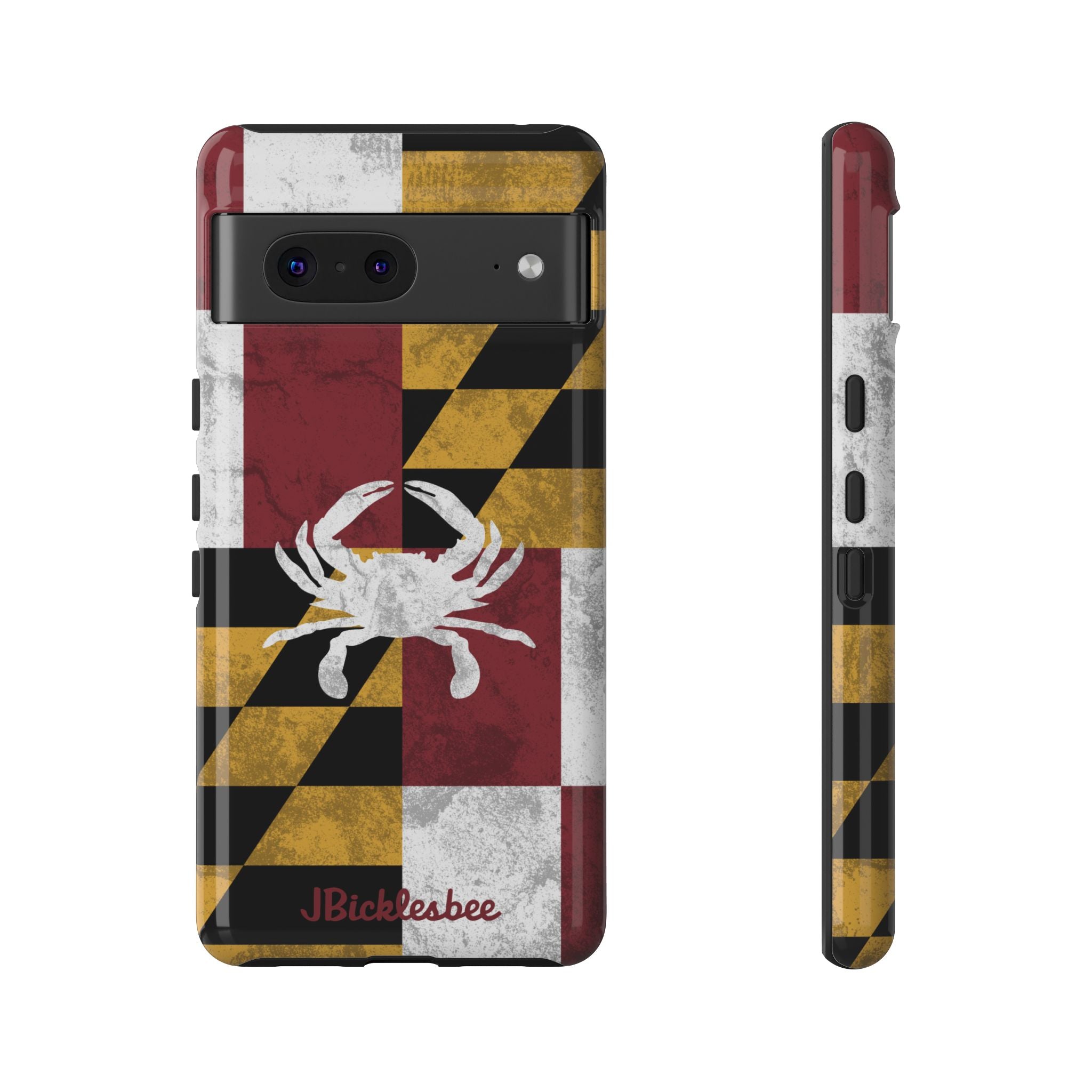 Maryland Flag Crab Pixel Tough Case