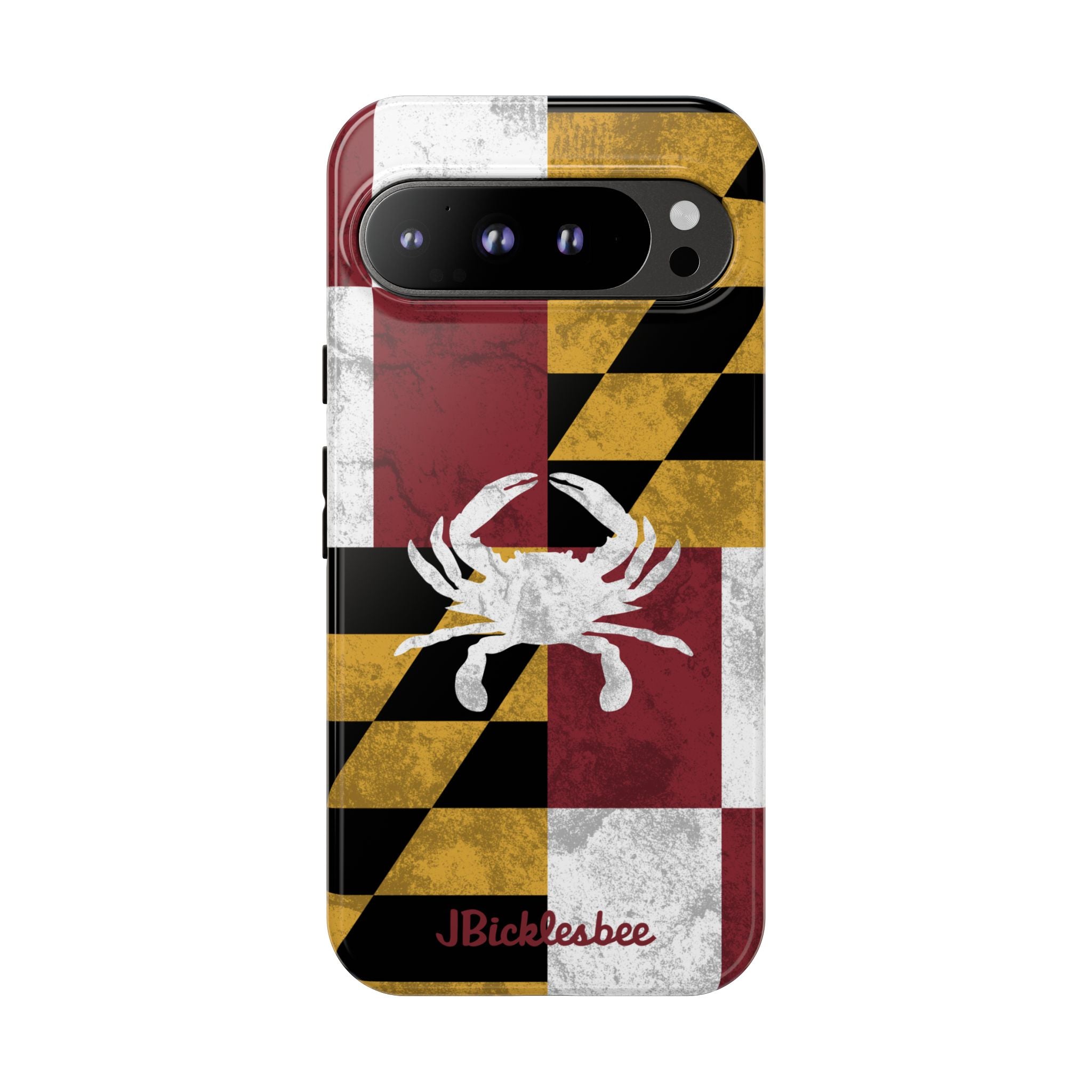 Maryland Flag Crab Pixel Tough Case