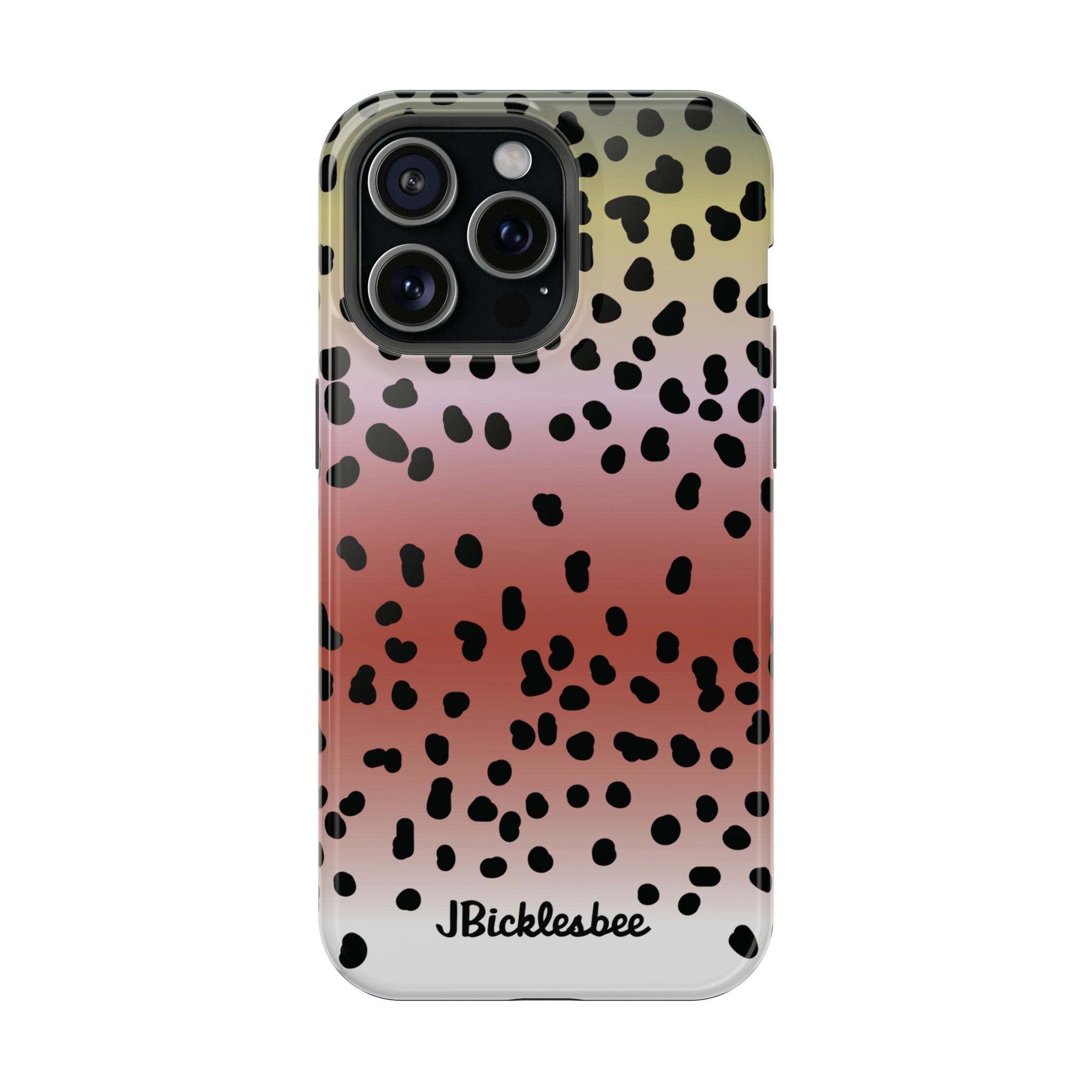 Rainbow Trout Pattern MagSafe iPhone Case