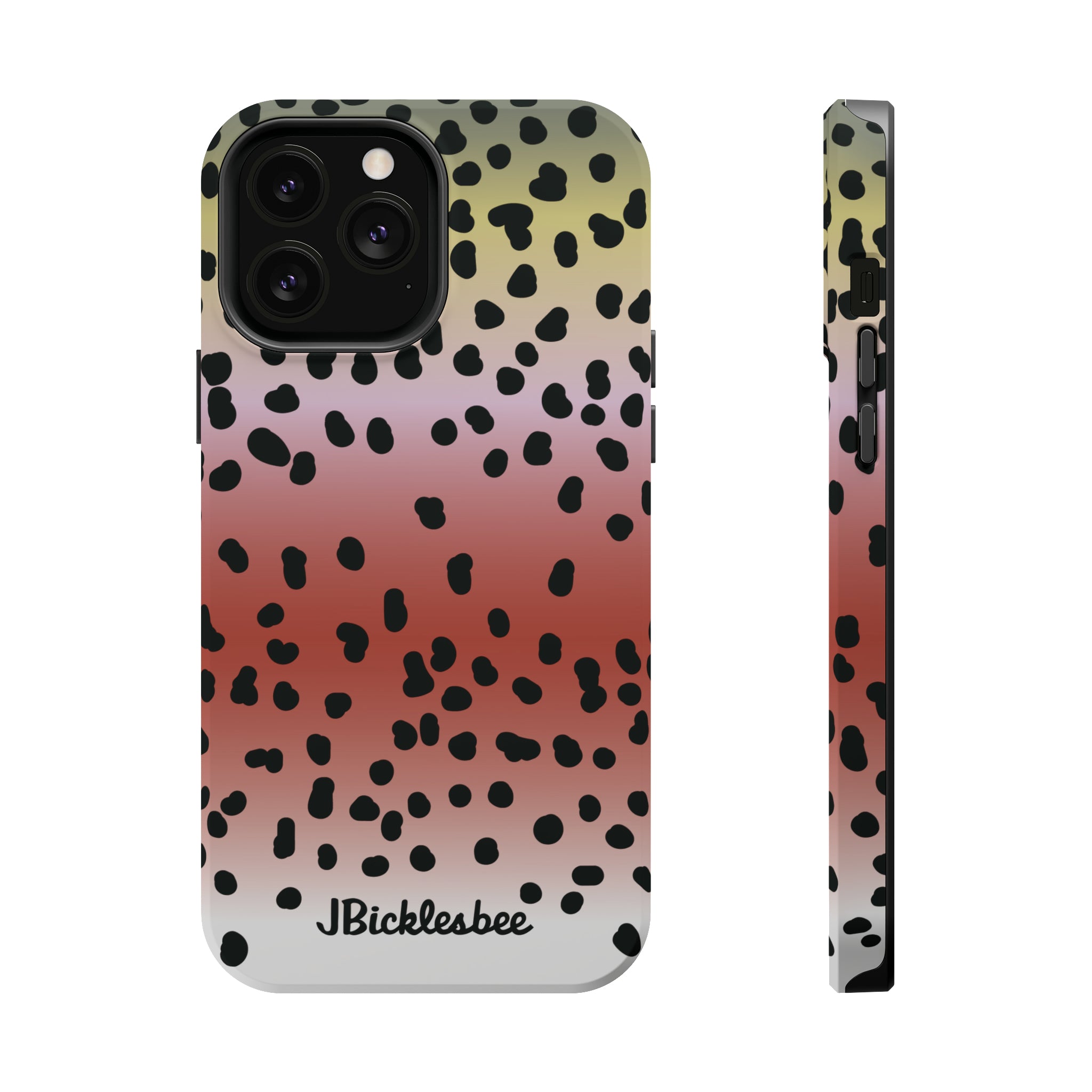 Rainbow Trout Pattern MagSafe iPhone Case