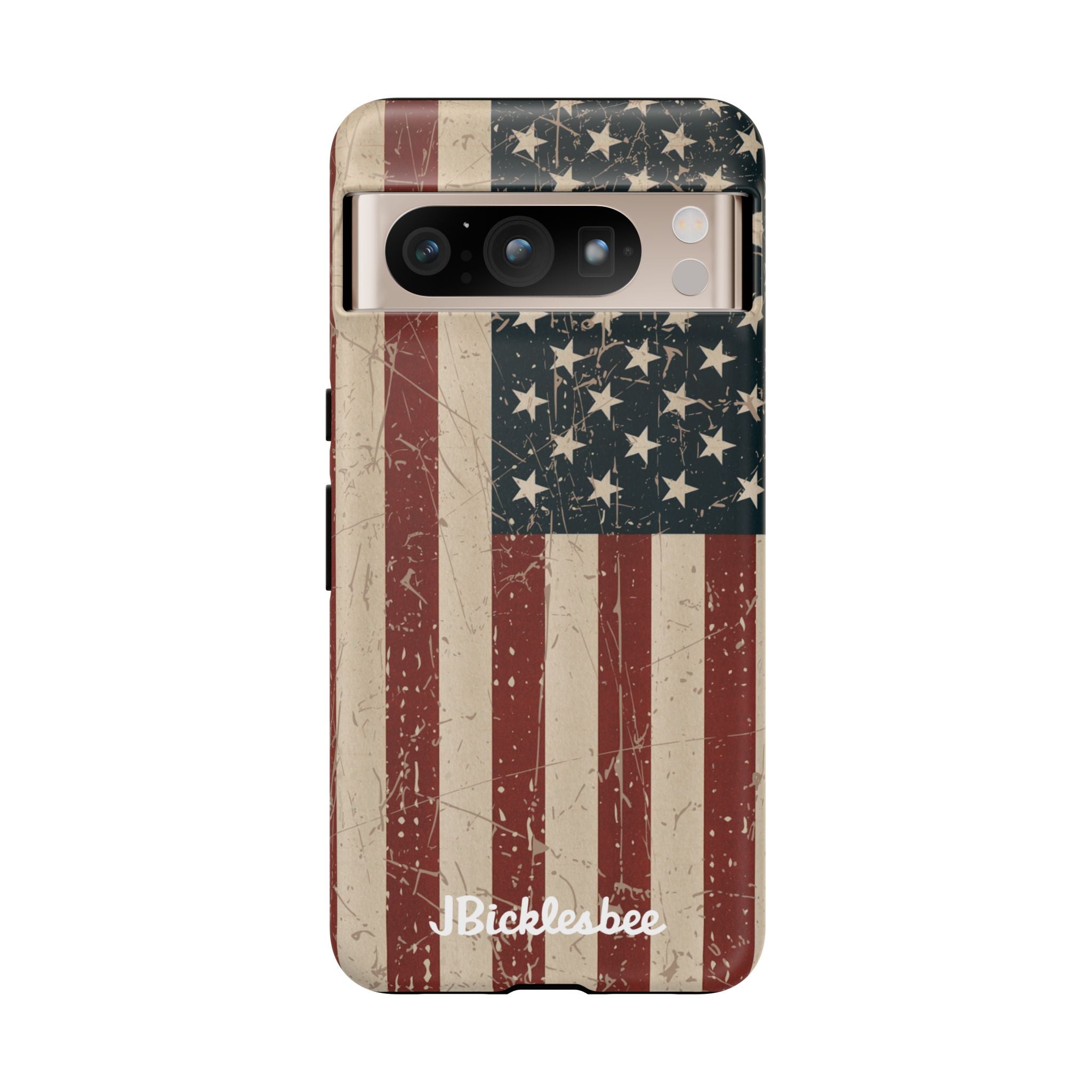 Old Glory American Flag Pixel Tough Case