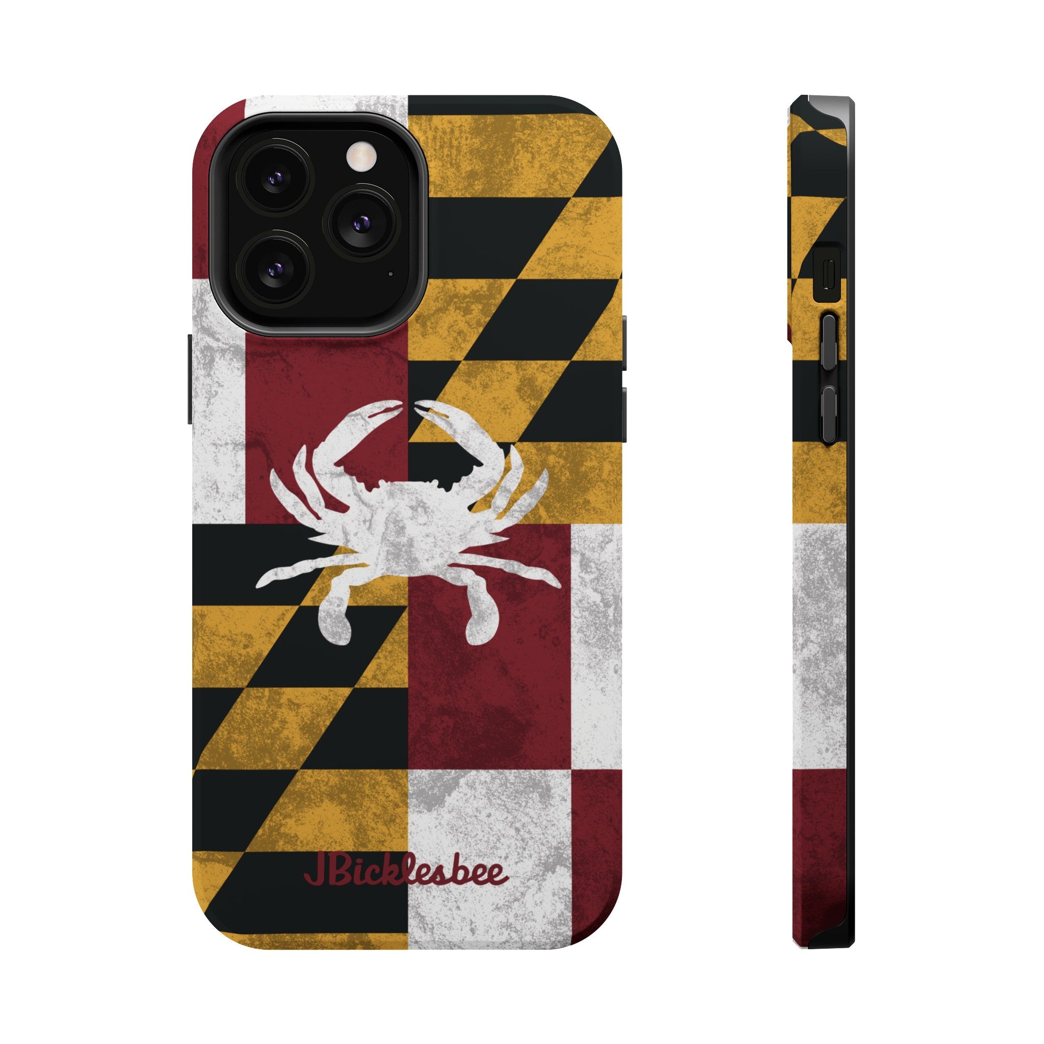 Maryland Flag Crab MagSafe iPhone Case