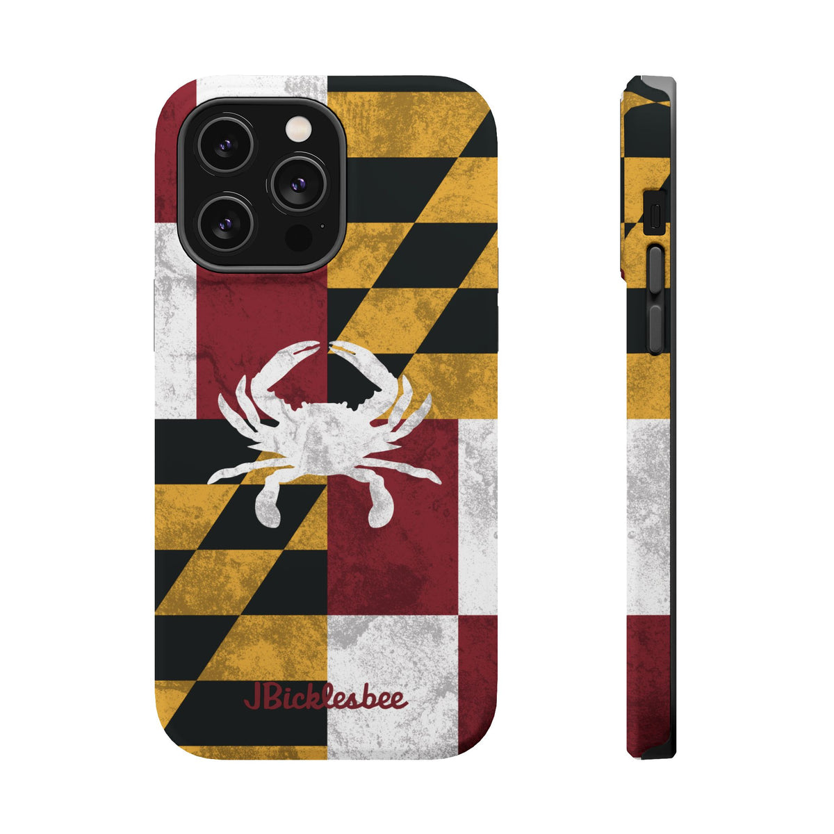 Maryland Flag Crab MagSafe iPhone Case