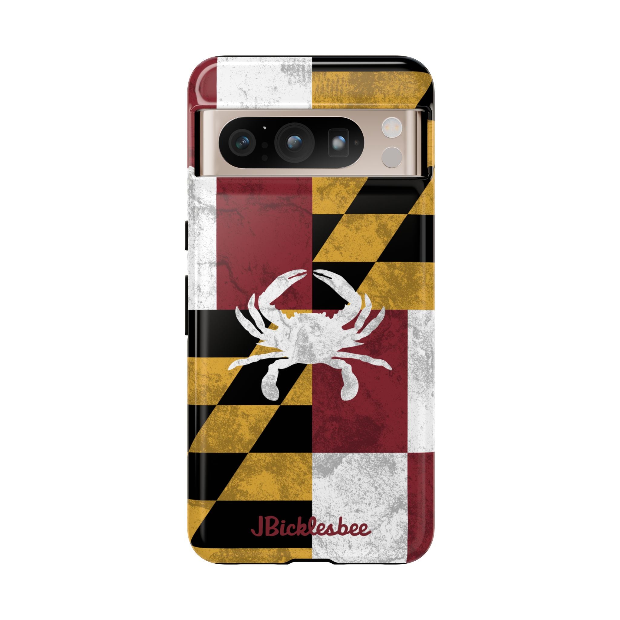 Maryland Flag Crab Pixel Tough Case