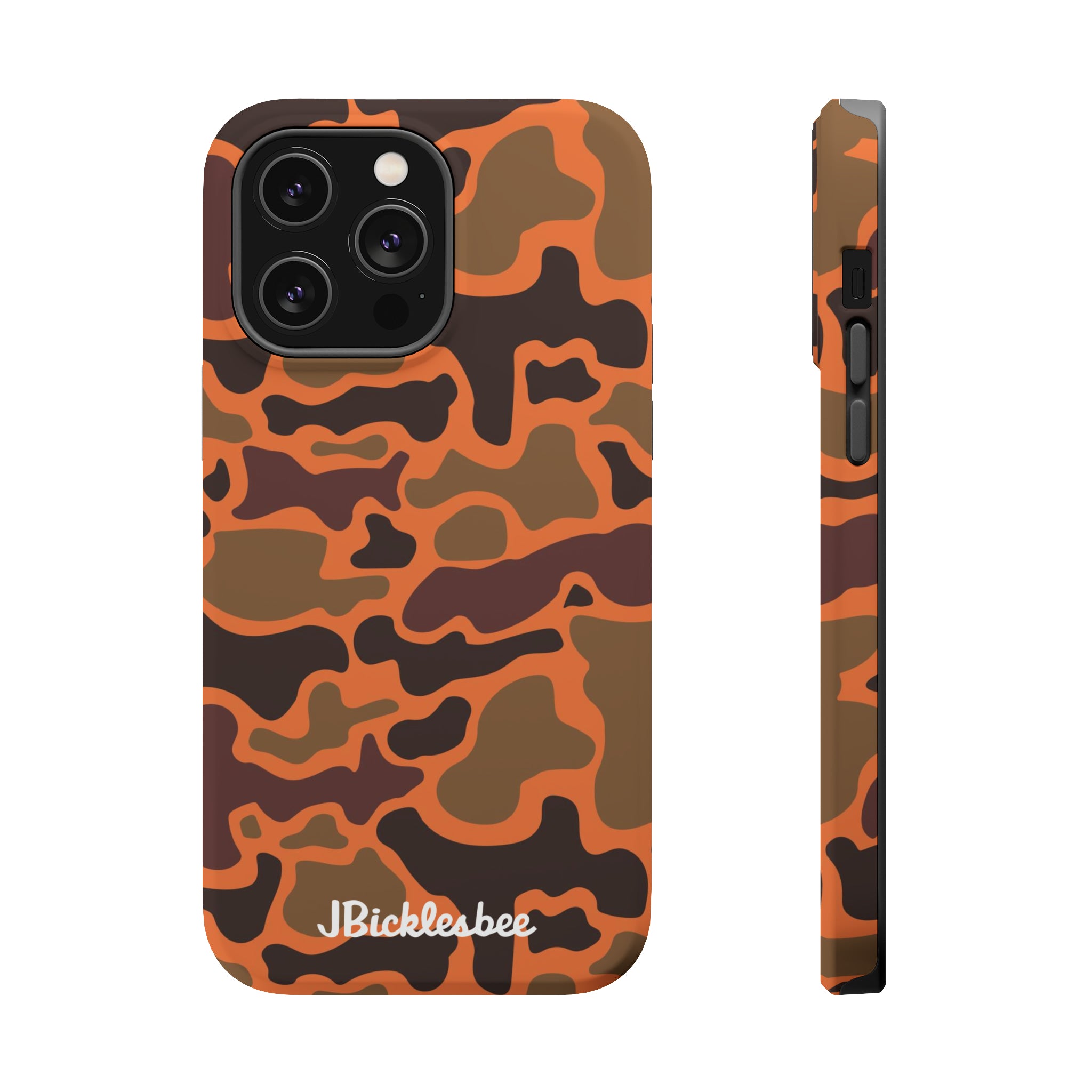 Retro Hunter Safety Camo MagSafe iPhone Case