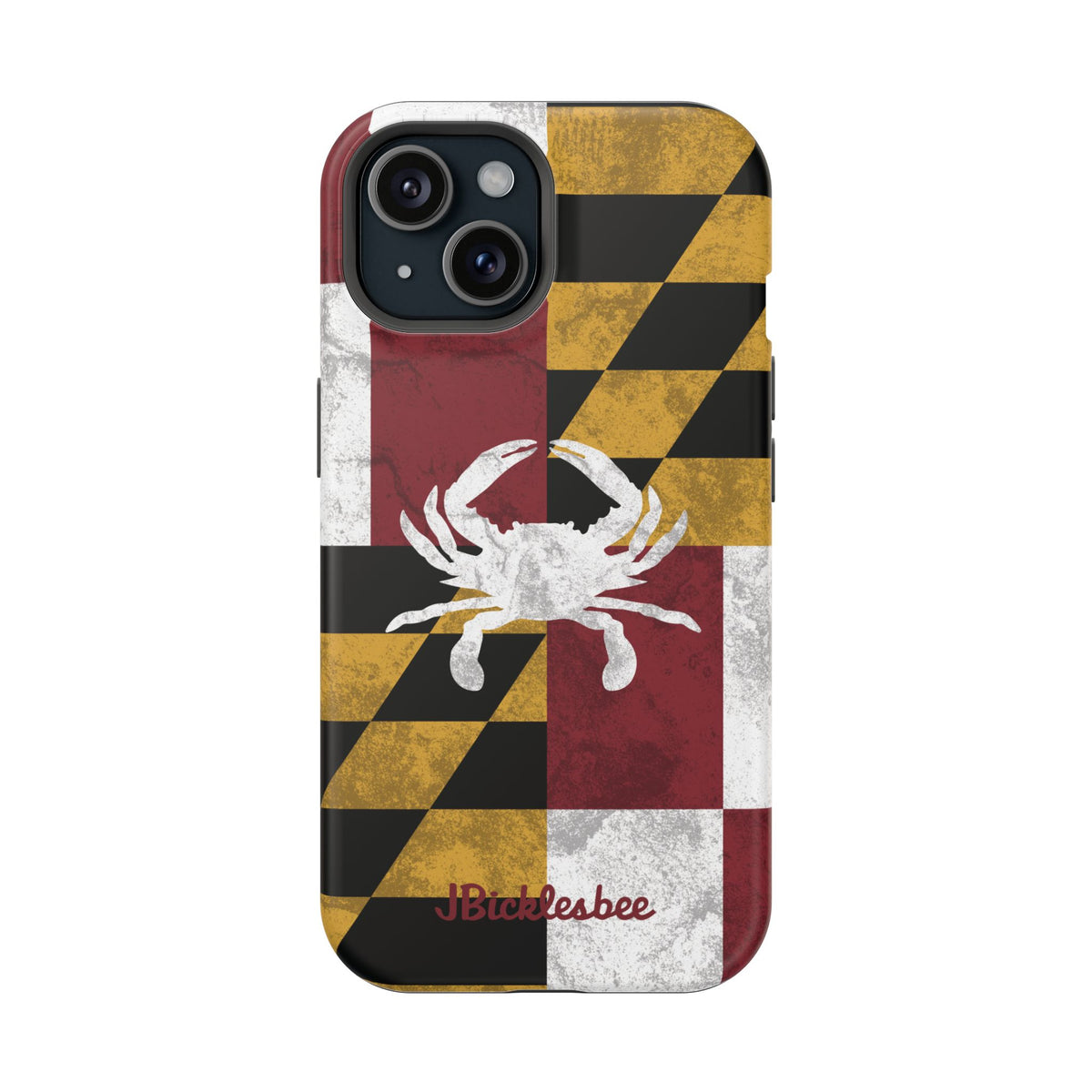 Maryland Flag Crab MagSafe iPhone Case