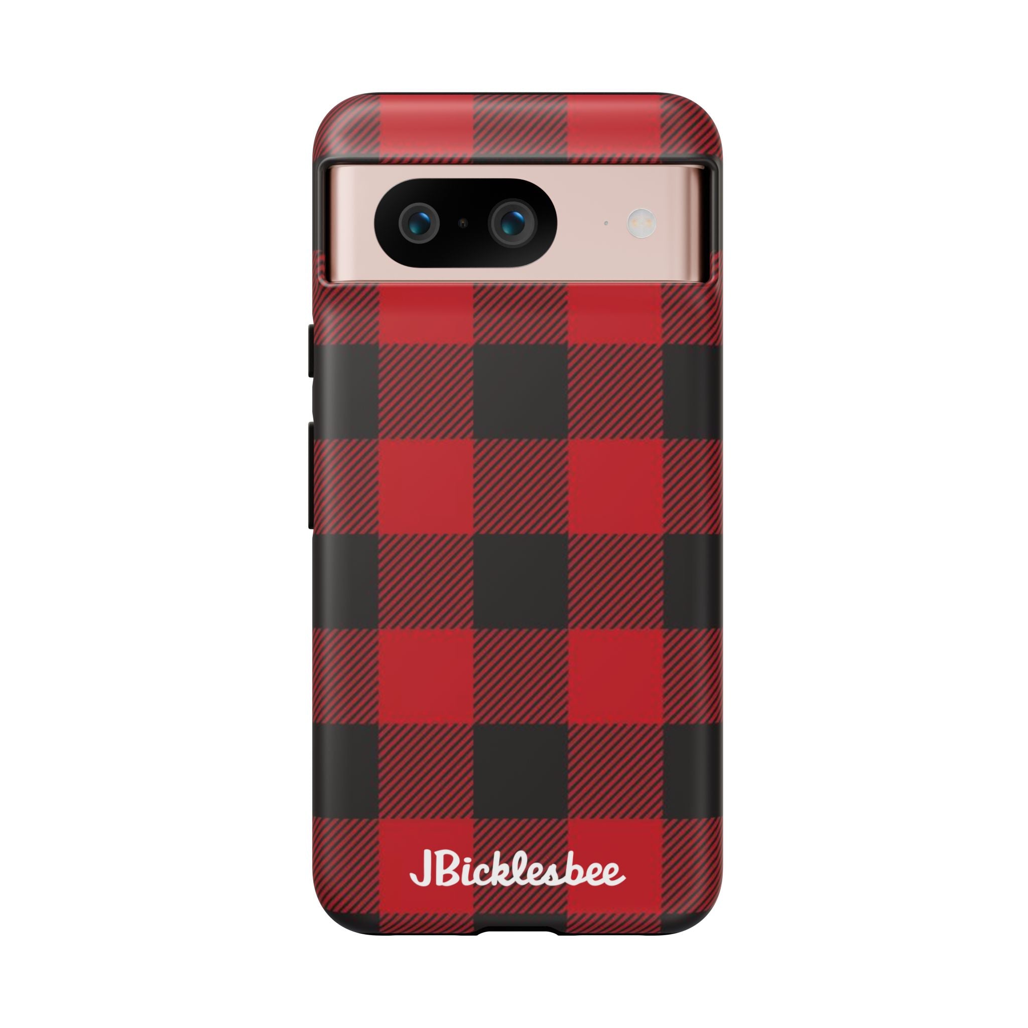 Retro Hunting Plaid Pattern Pixel Tough Case