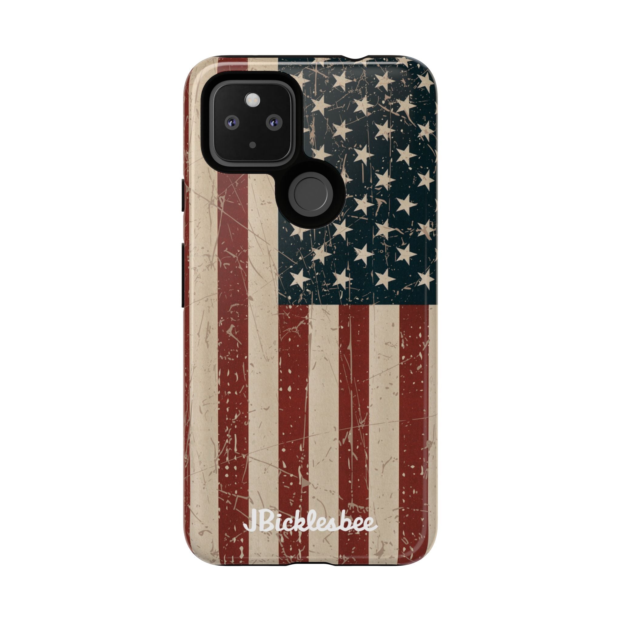 Old Glory American Flag Pixel Tough Case