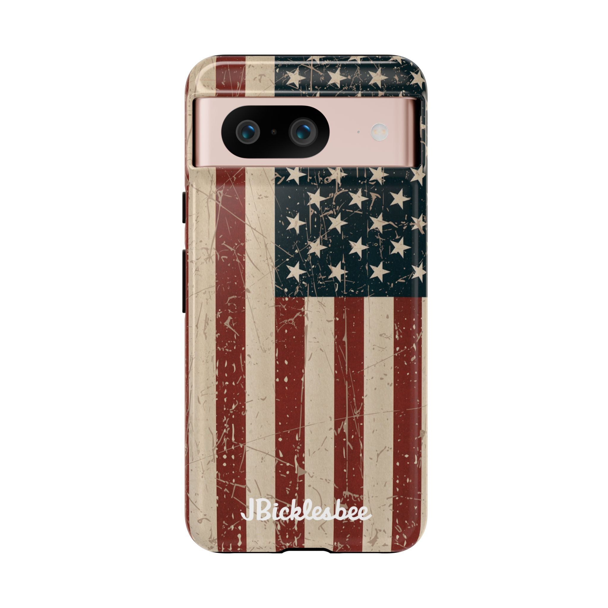 Old Glory American Flag Pixel Tough Case