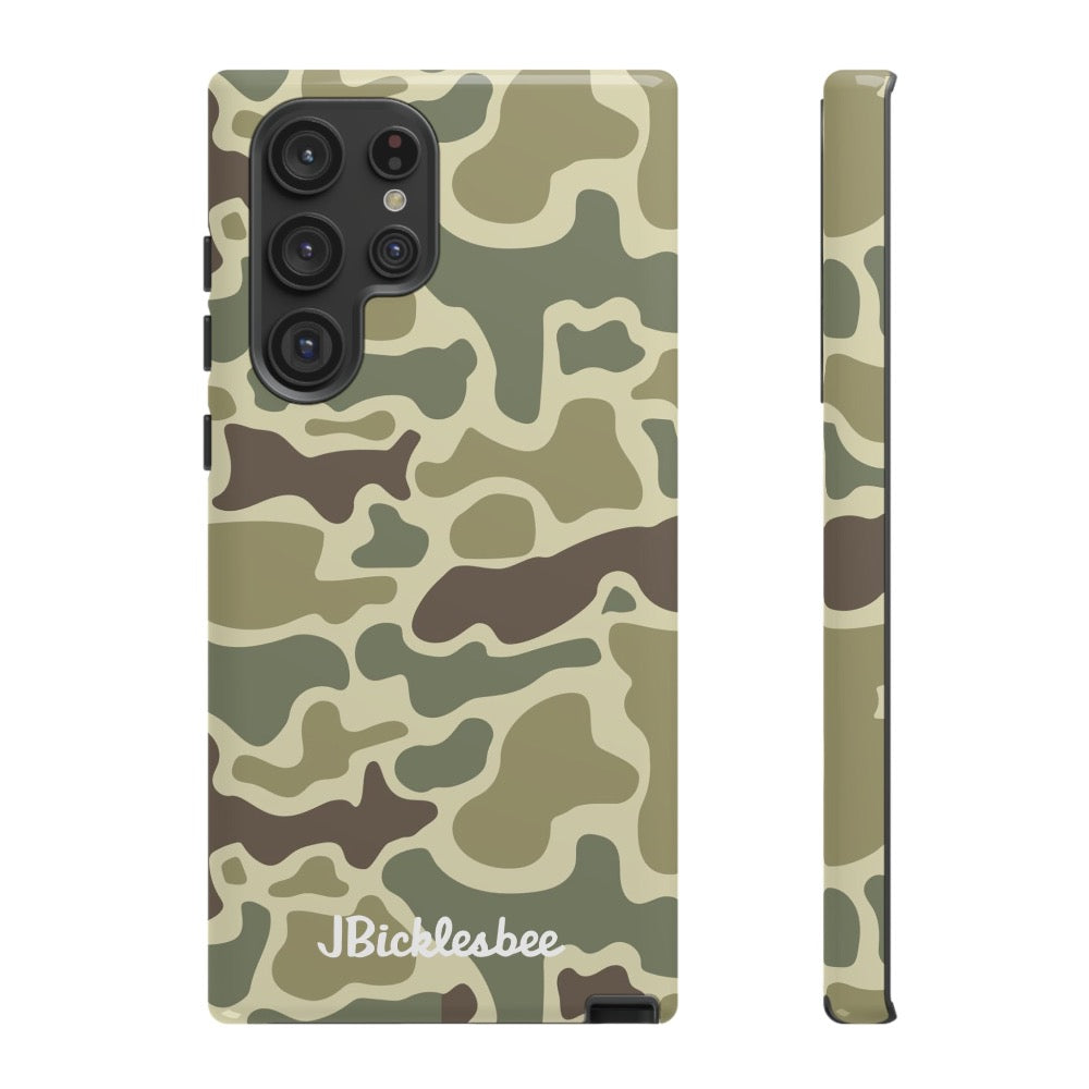Retro Forest Duck Camo Samsung Case