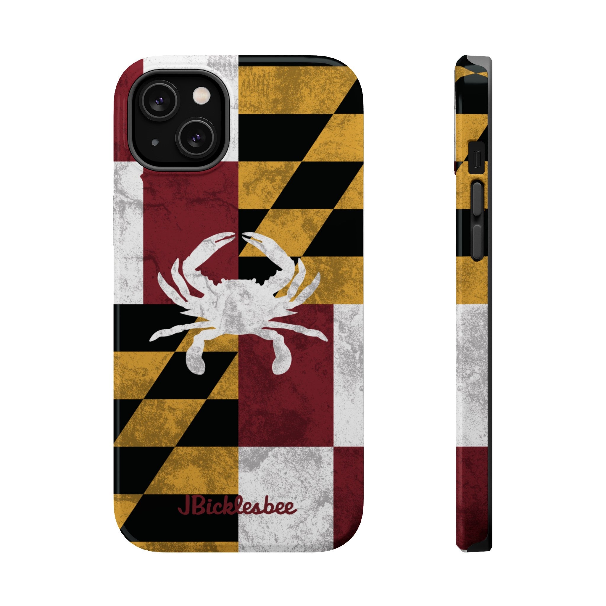 Maryland Flag Crab MagSafe iPhone Case