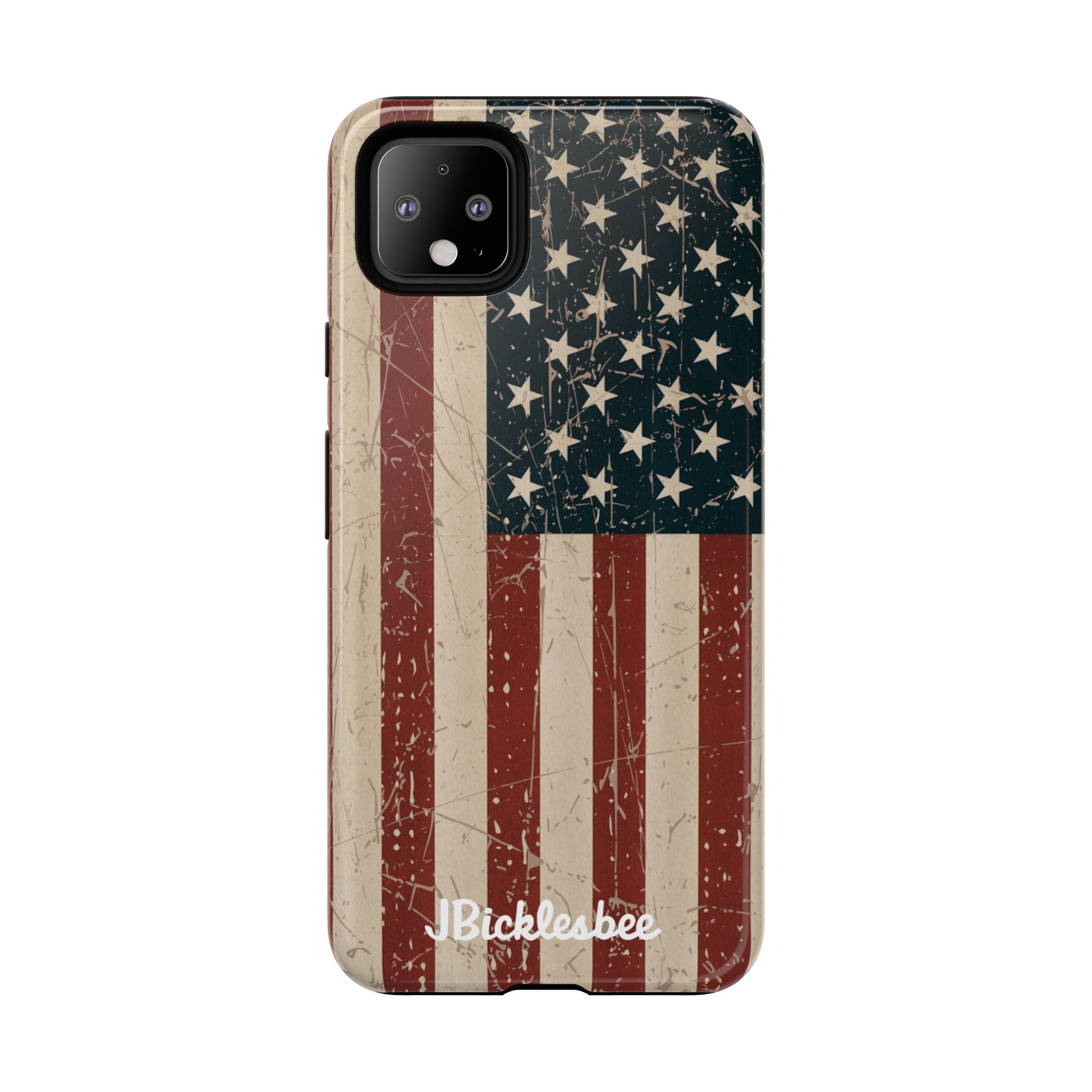 Old Glory American Flag Pixel Tough Case
