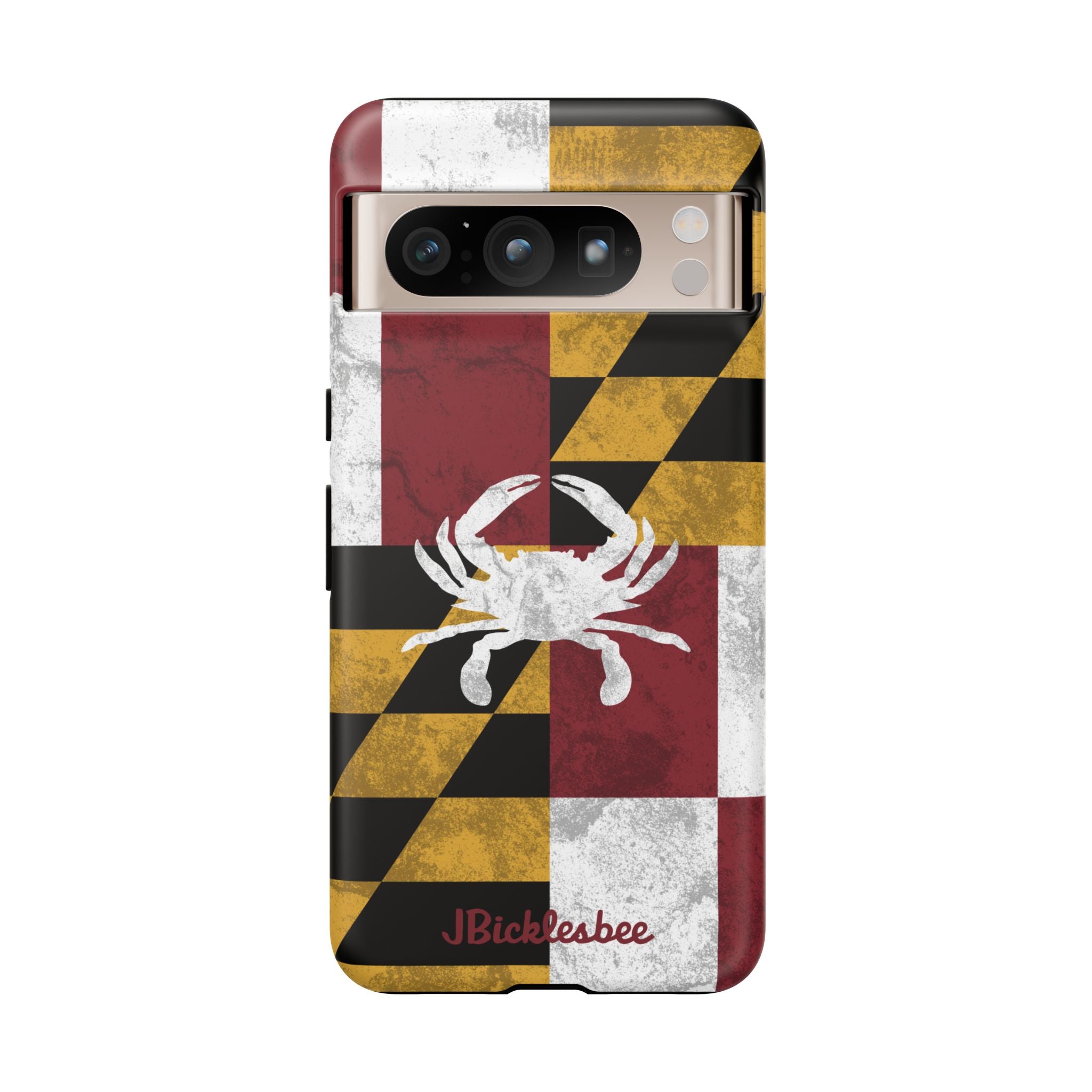 Maryland Flag Crab Pixel Tough Case