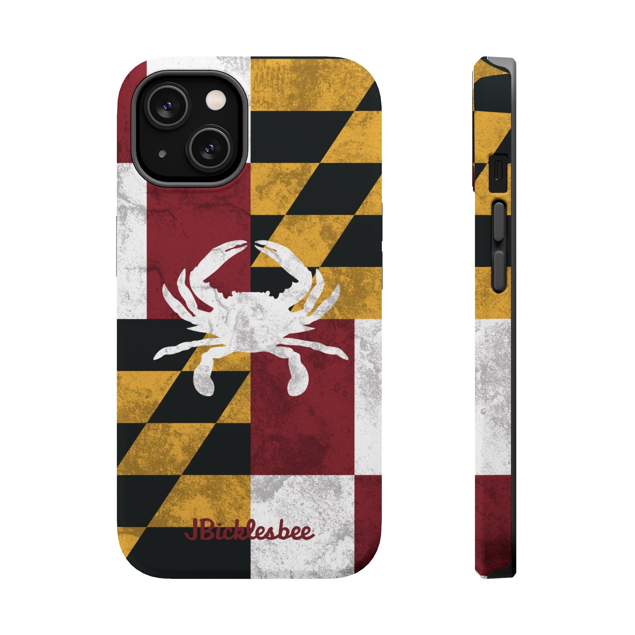 Maryland Flag Crab MagSafe iPhone Case